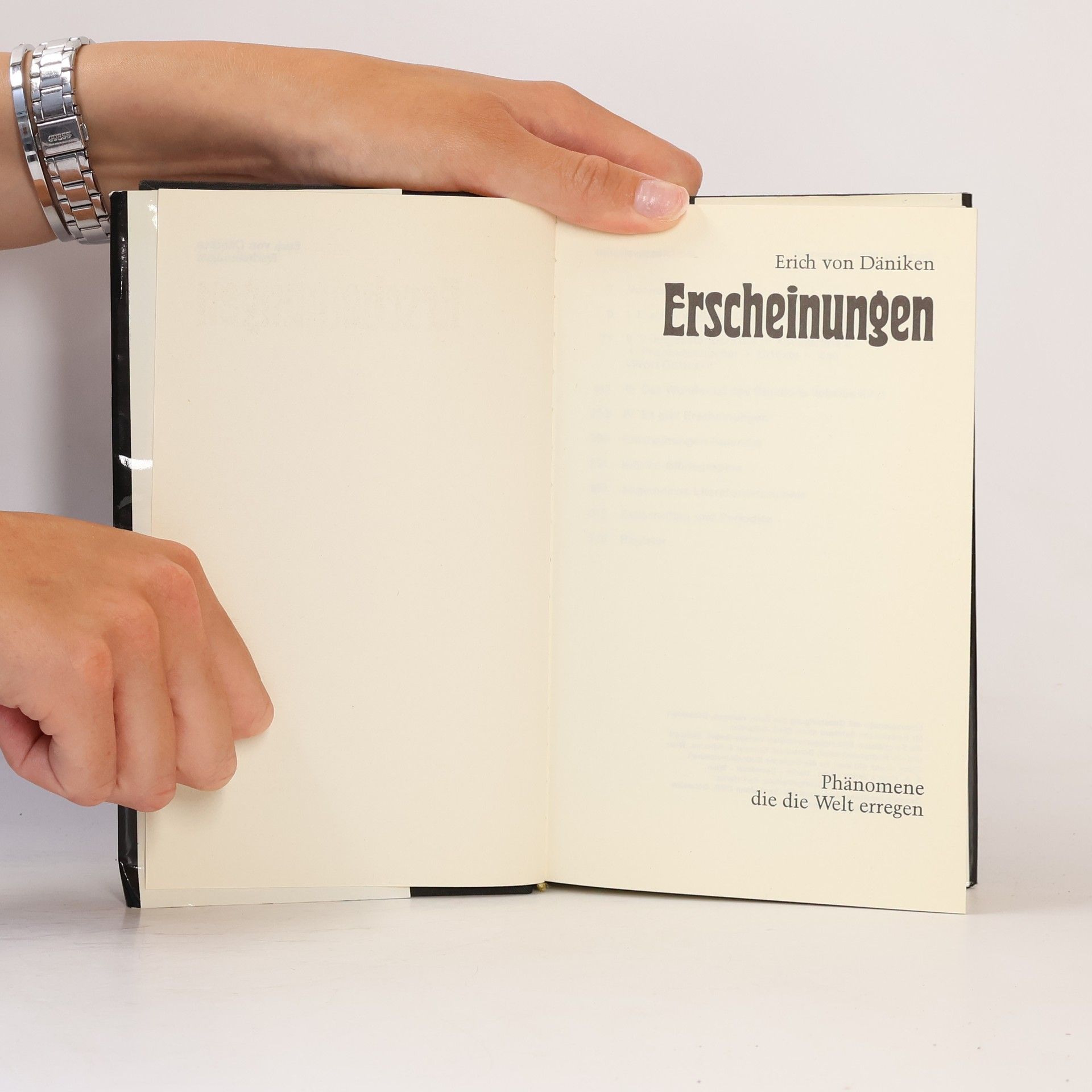 Erich von Däniken Erscheinungen