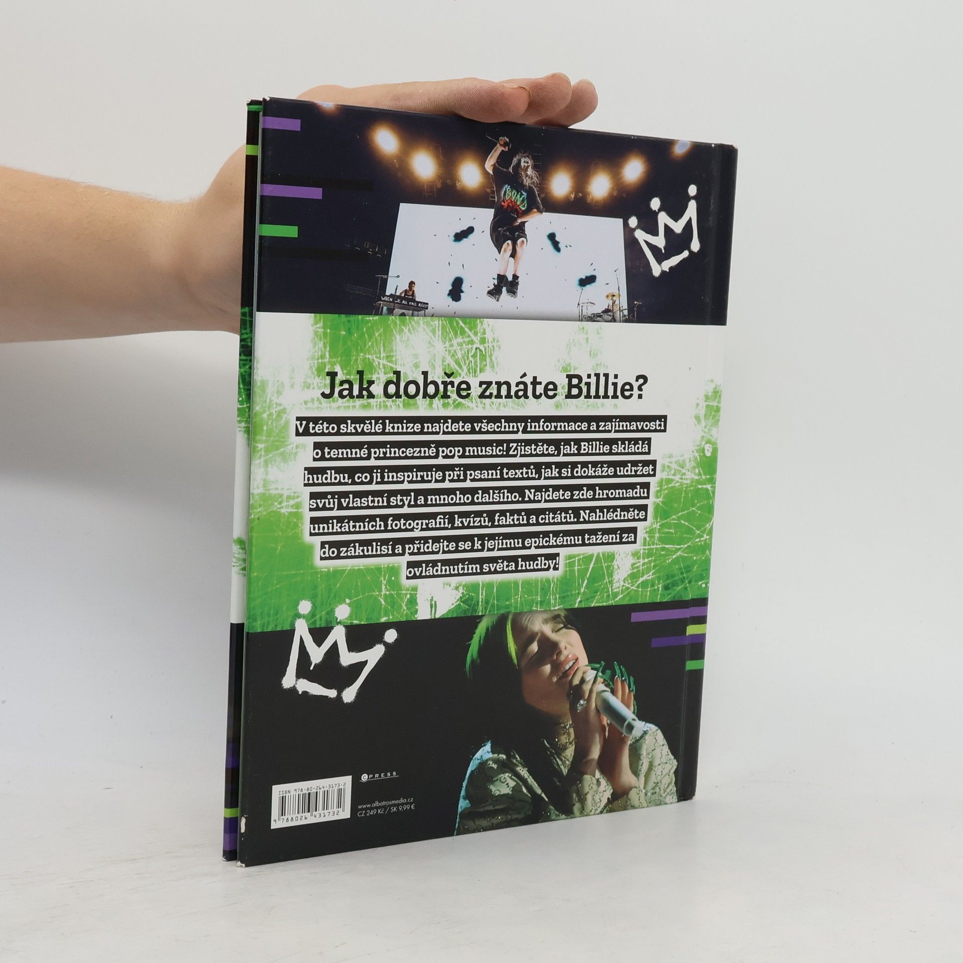 Martin Herodek Milujeme Billie Eilish. Její život, její hudba, její příběh
