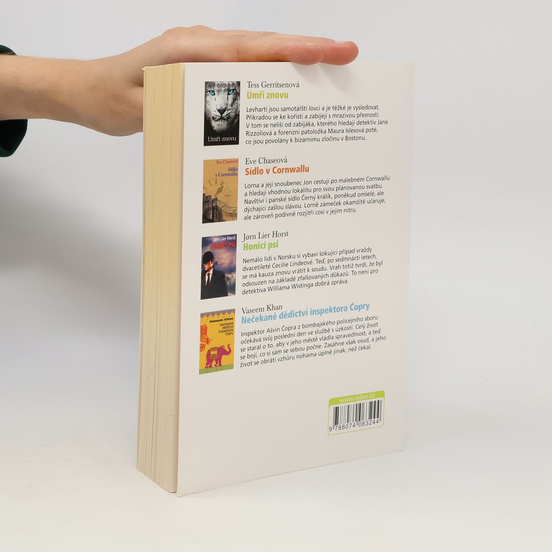 Tess Gerritsen Umři znovu / Sídlo v Cornwallu / Honicí psi / Nečekané dědictví inspektora Čopry