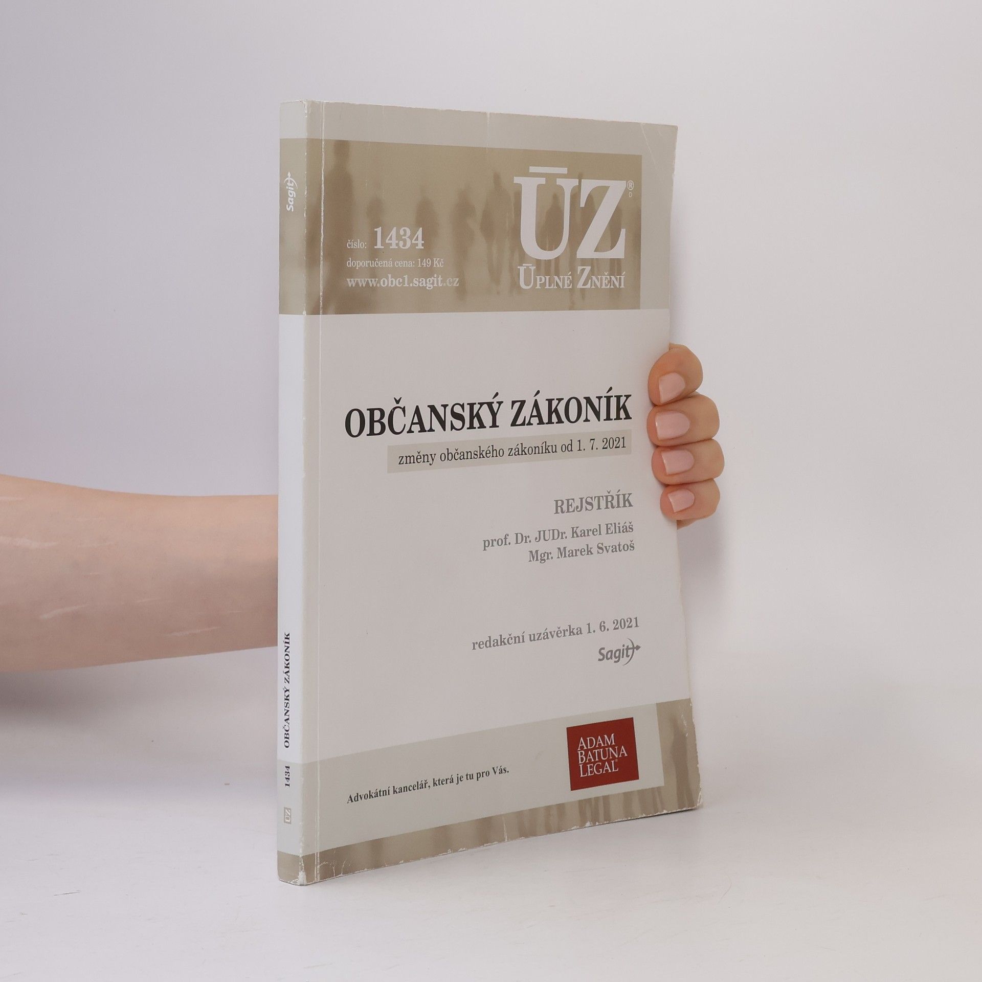 Marek Svatoš ÚZ 1434: Občanský zákoník