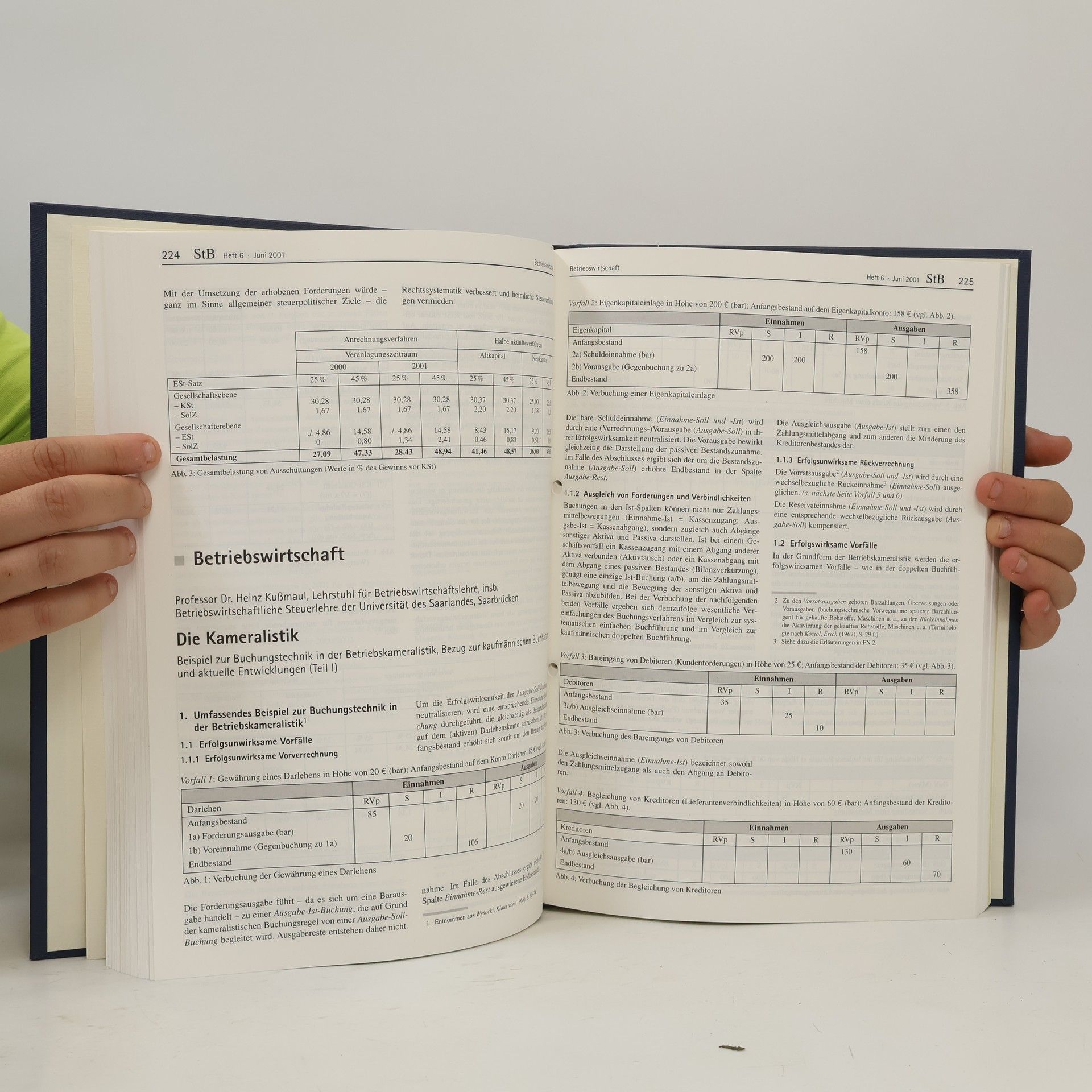 Autorenkollektiv Der Steuerberater 2001