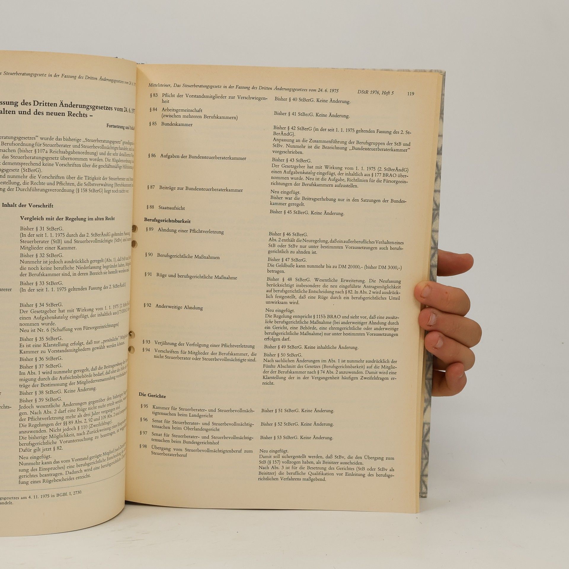 Collectif d'auteurs Deutsches Steuerrecht 1976