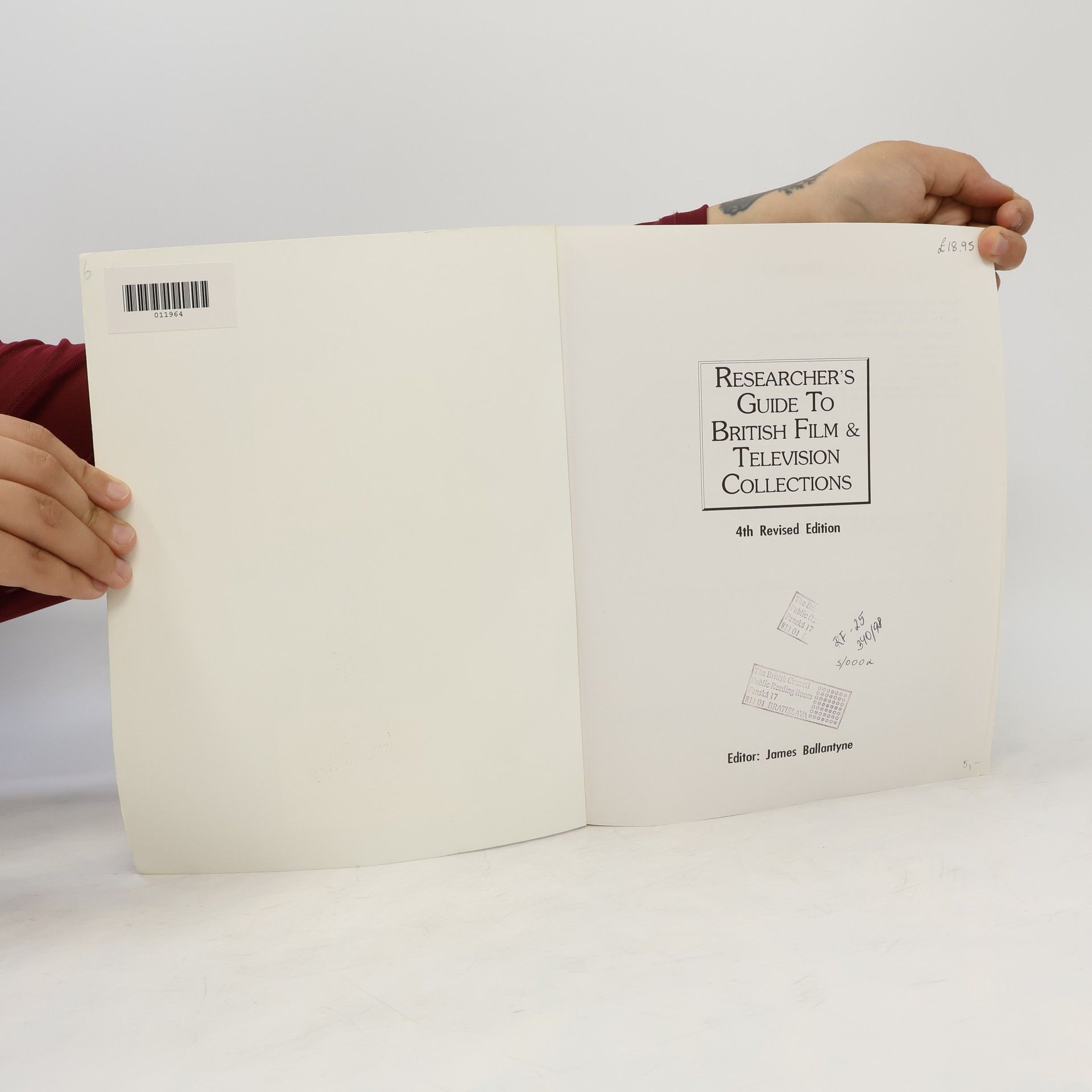 James Ballantyne Researcher's Guide to British Film & Television Collections