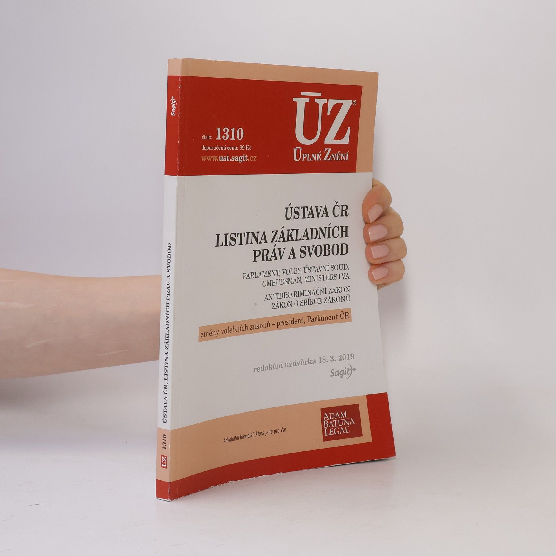 Autorenkollektiv Ústava ČR ; Listina základních práv a svobod