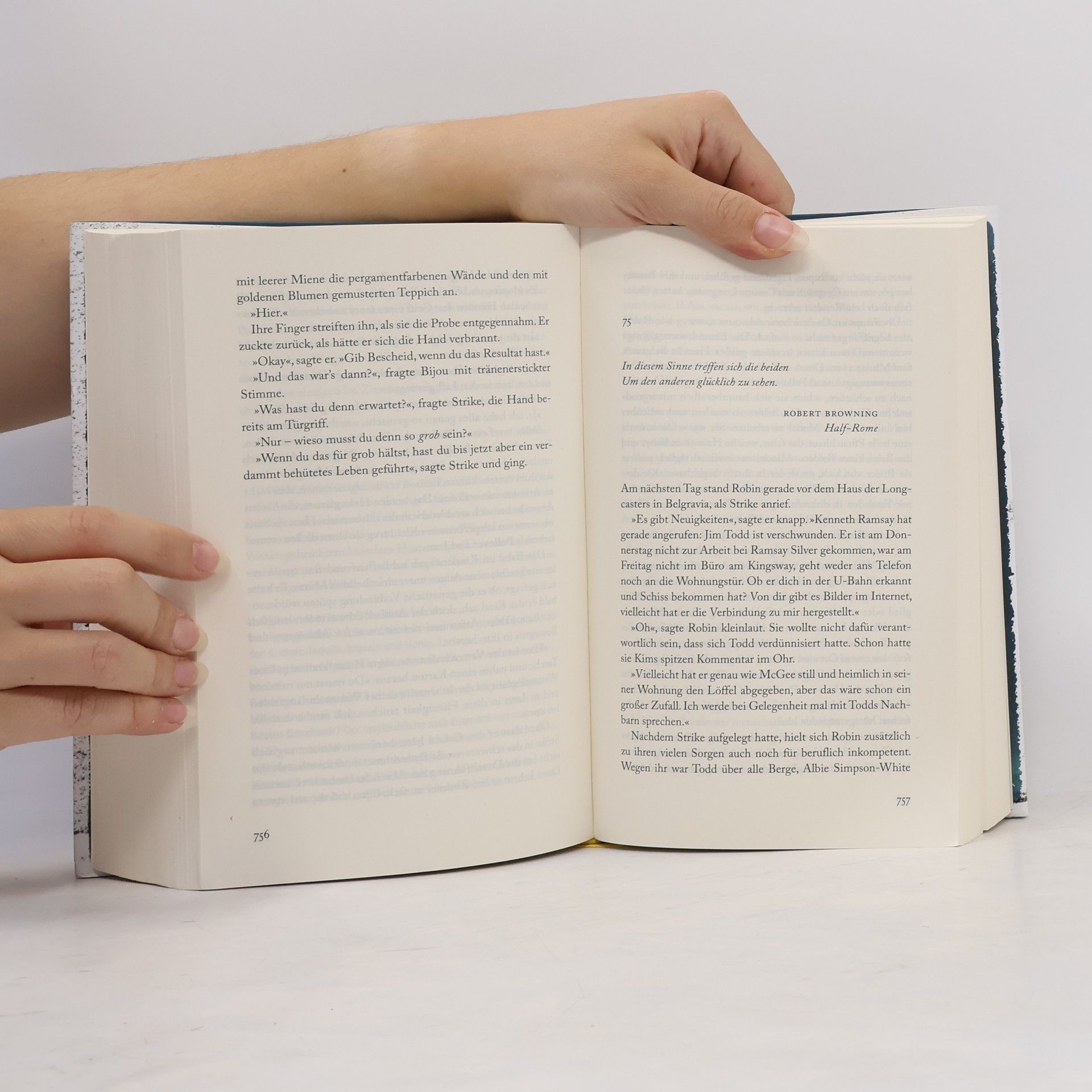 J. K. Rowling Der Tote mit dem Silberzeichen
