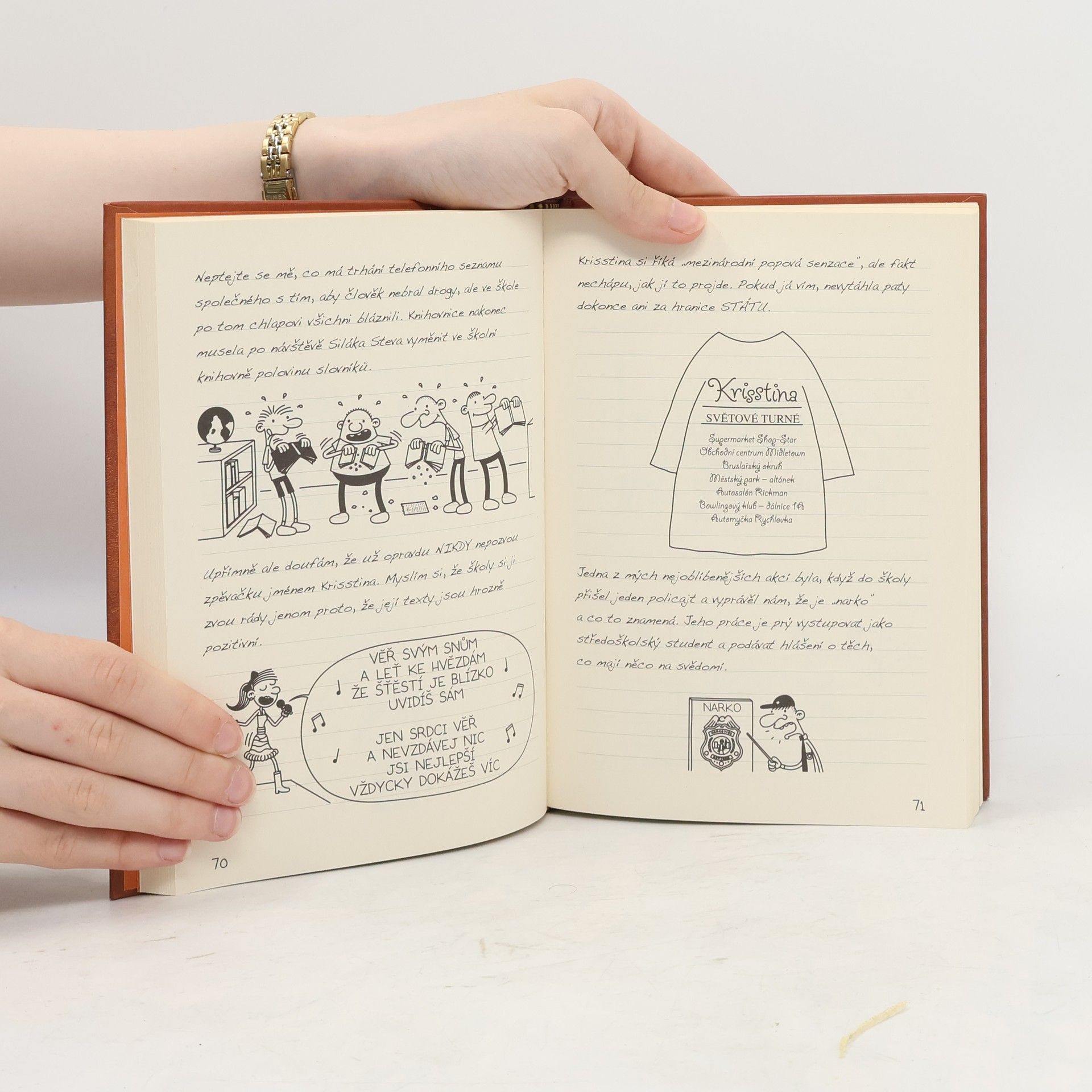 Jeff Kinney Deník malého poseroutky 7. Páté kolo u vozu
