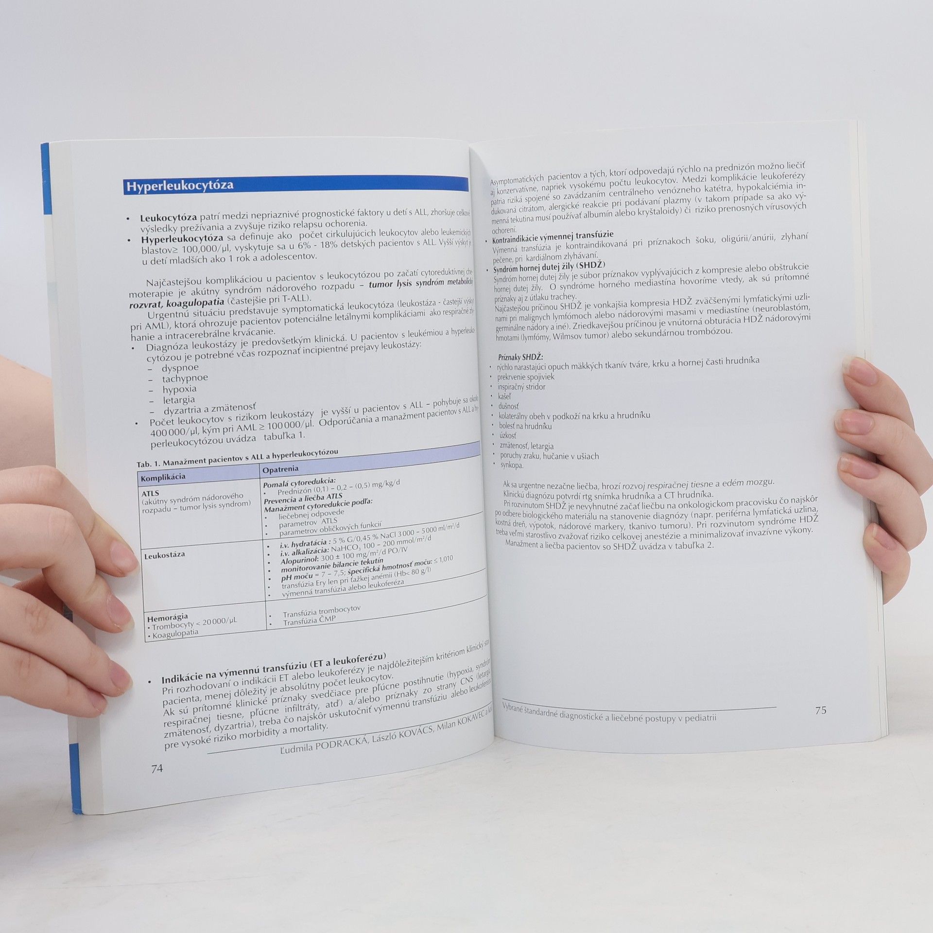 Podracká L. Vybrané štandardné diagnostické a liečebné postupy v pediatrii
