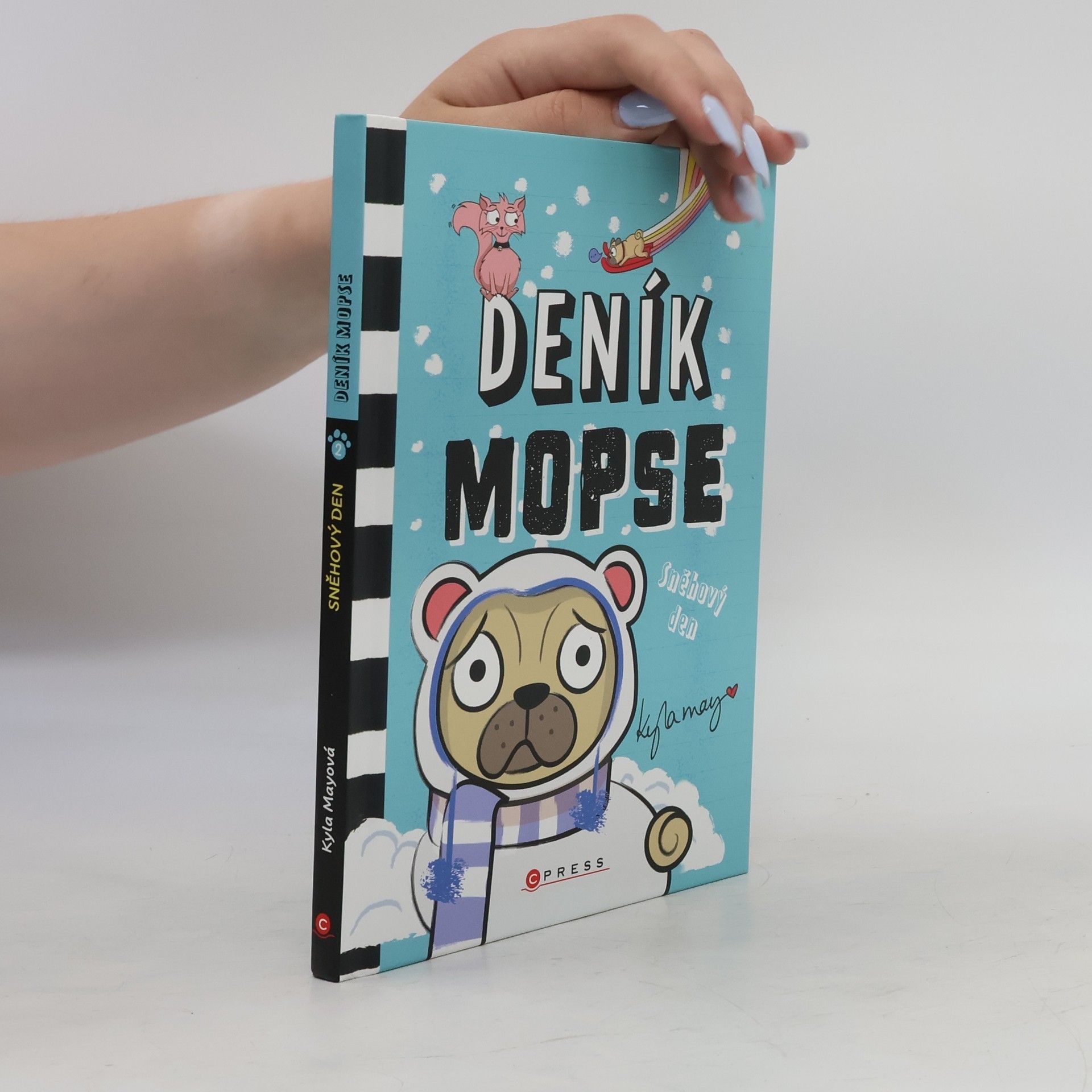 Kyla May Deník mopse: Sněhový den