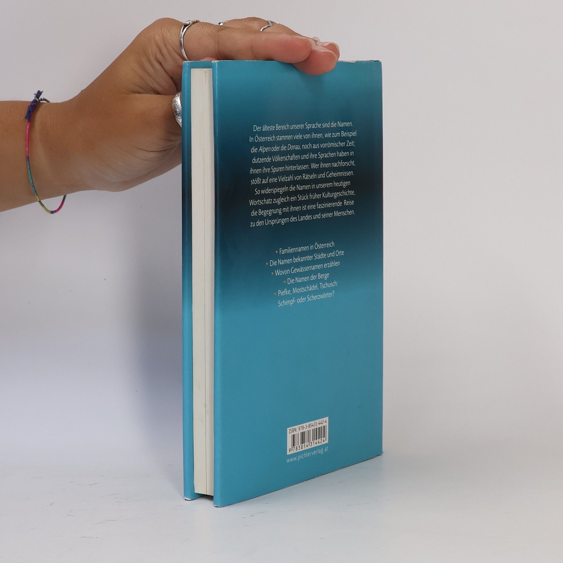 Heinz-Dieter Pohl Das Buch der österreichischen Namen. Ursprung, Eigenart, Bedeutung