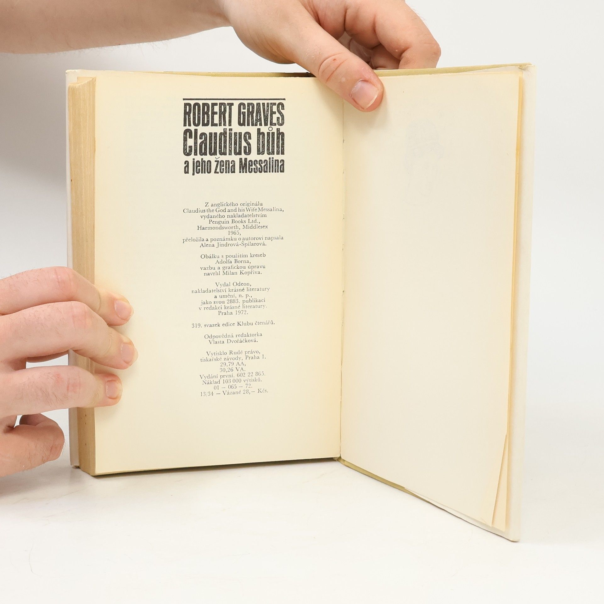 Robert Graves Claudius bůh a jeho žena Messalina