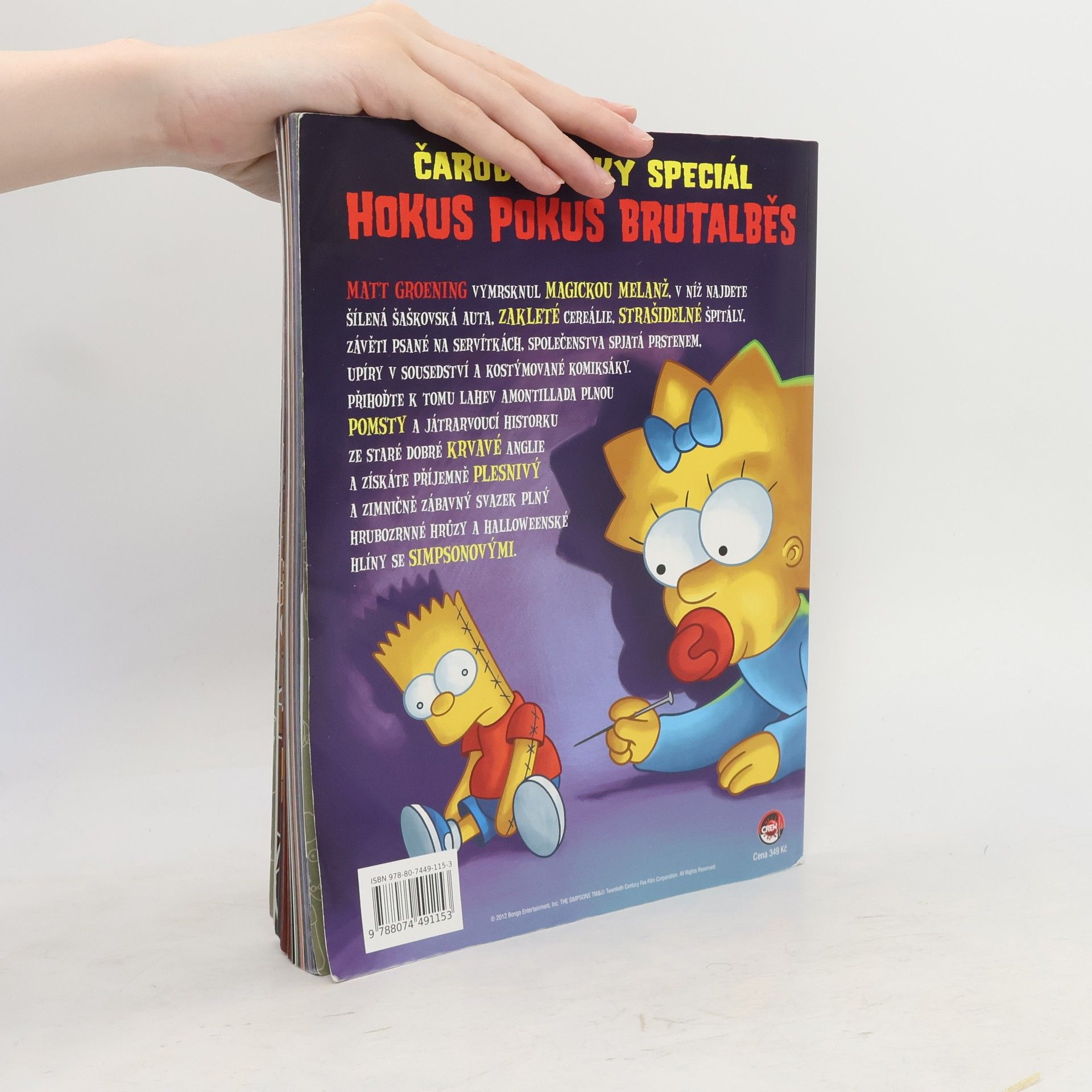 Matt Groening Simpsonovi. Čarodějnický speciál. Hokus pokus brutalběs