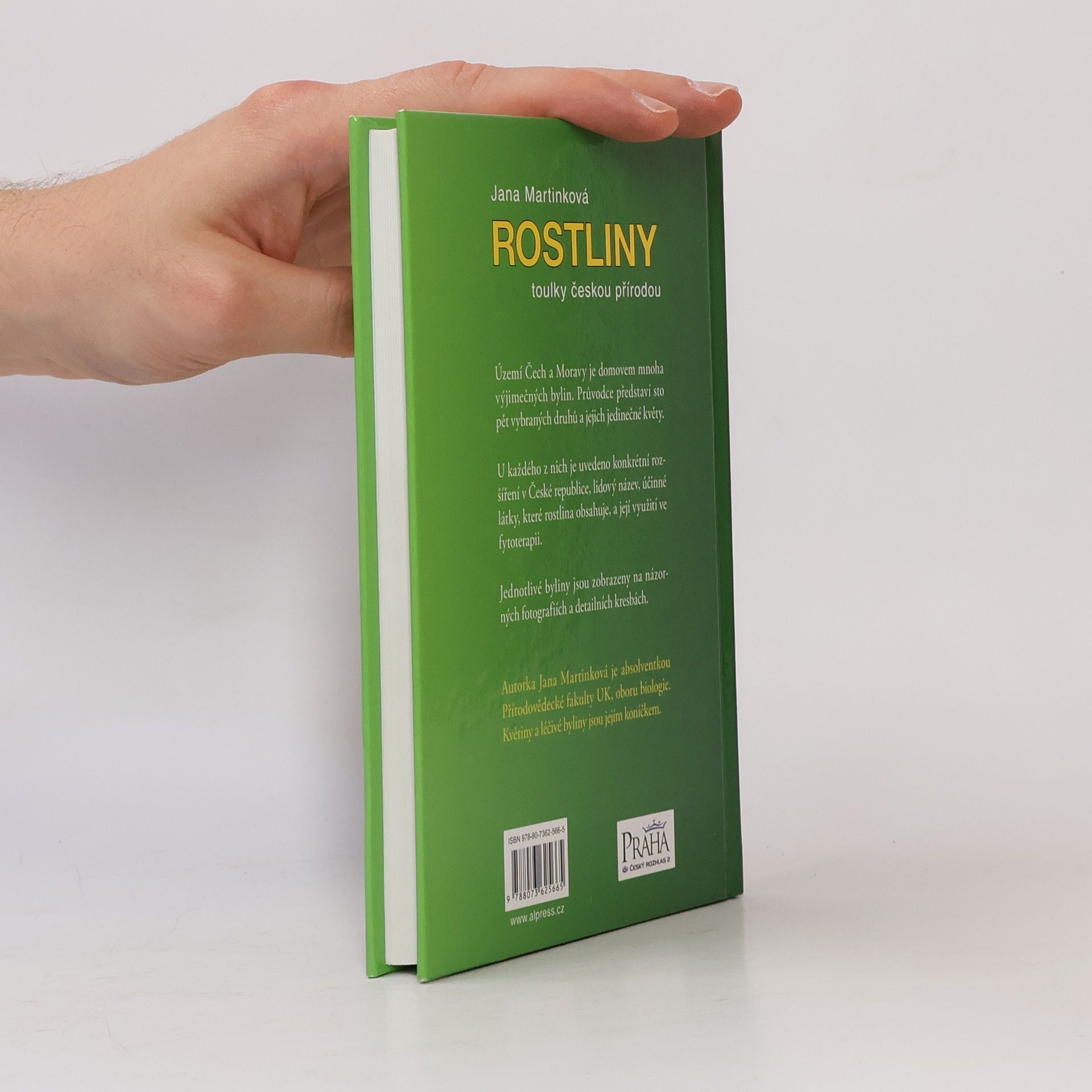 Jana Martinková Rostliny. Toulky českou přírodou. Kapesní atlas