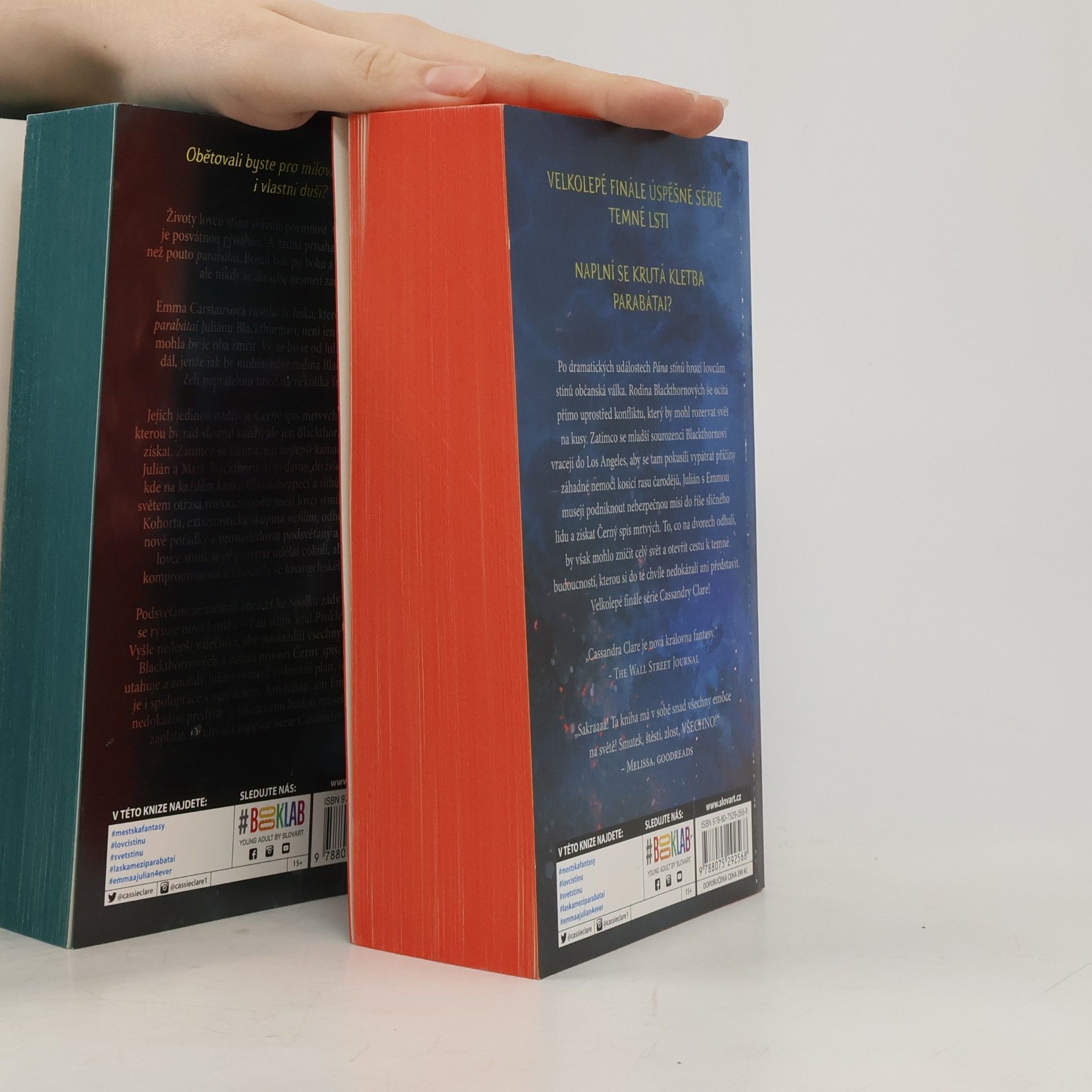 Cassandra Clare Temné lsti 1-3 (box)