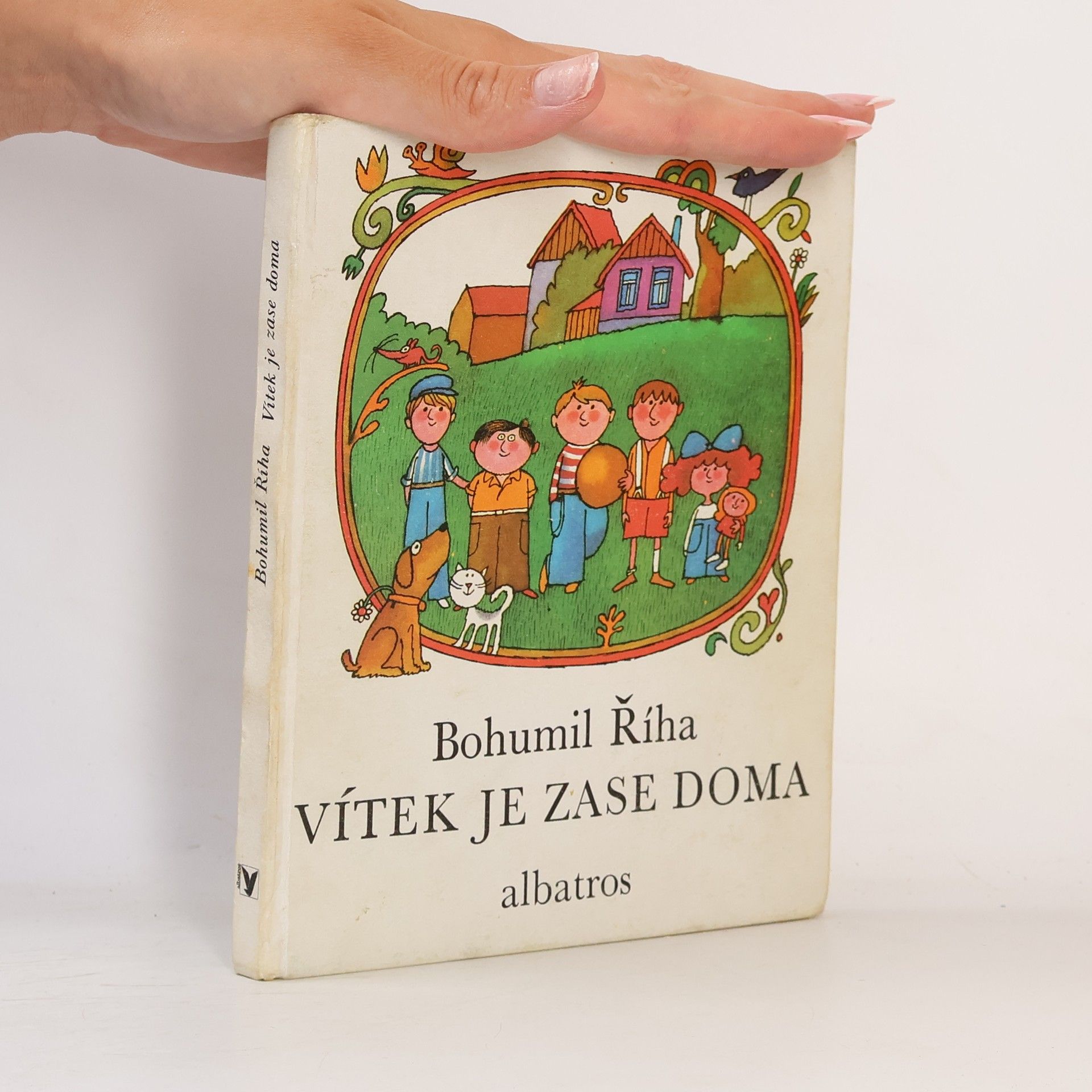 Bohumil Říha Vítek je zase doma