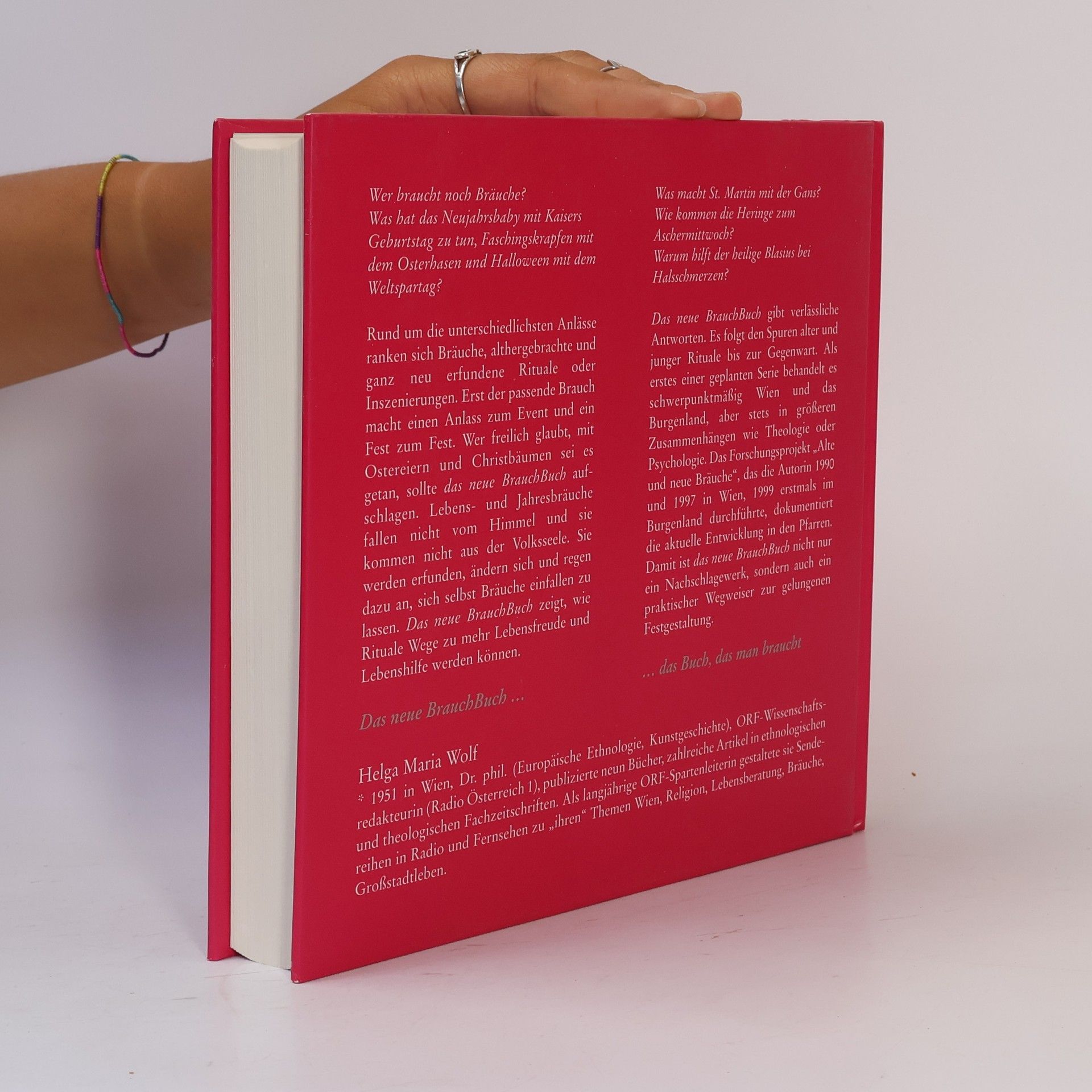 Helga Maria Wolf Das neue BrauchBuch