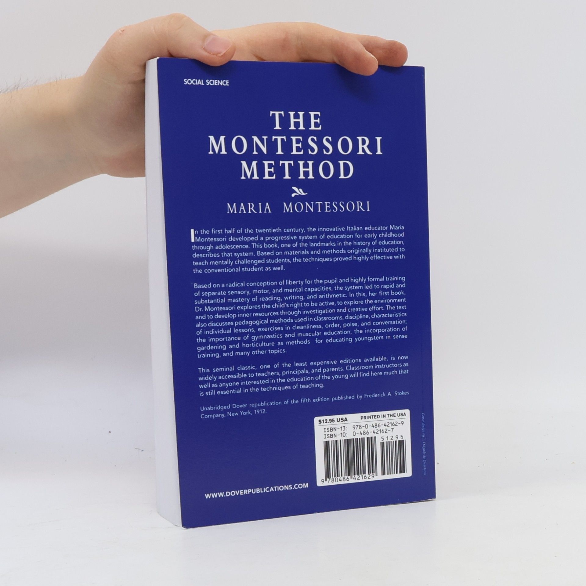 Maria Montessori The Montessori Method