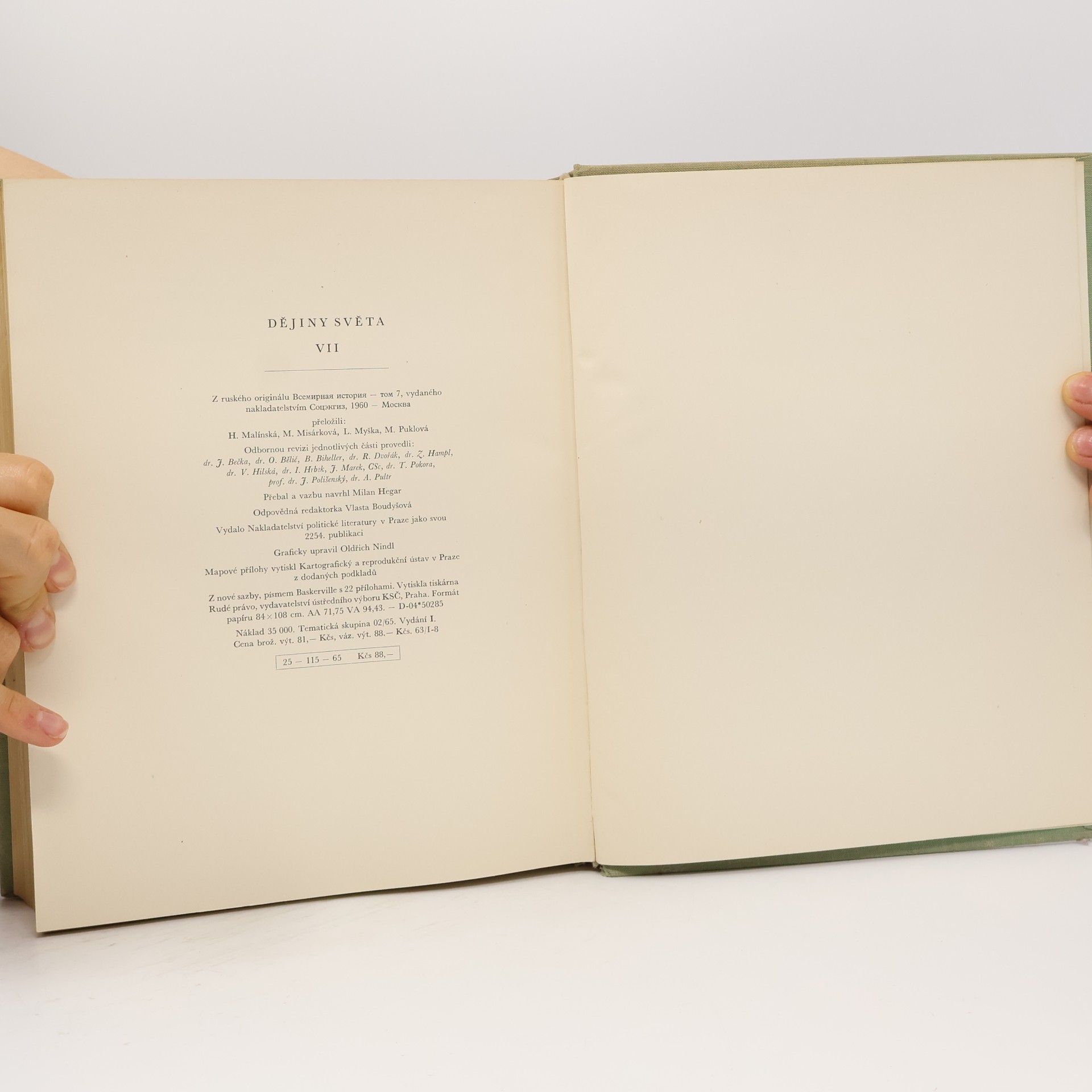 Various authors Dějiny světa (7. díl)