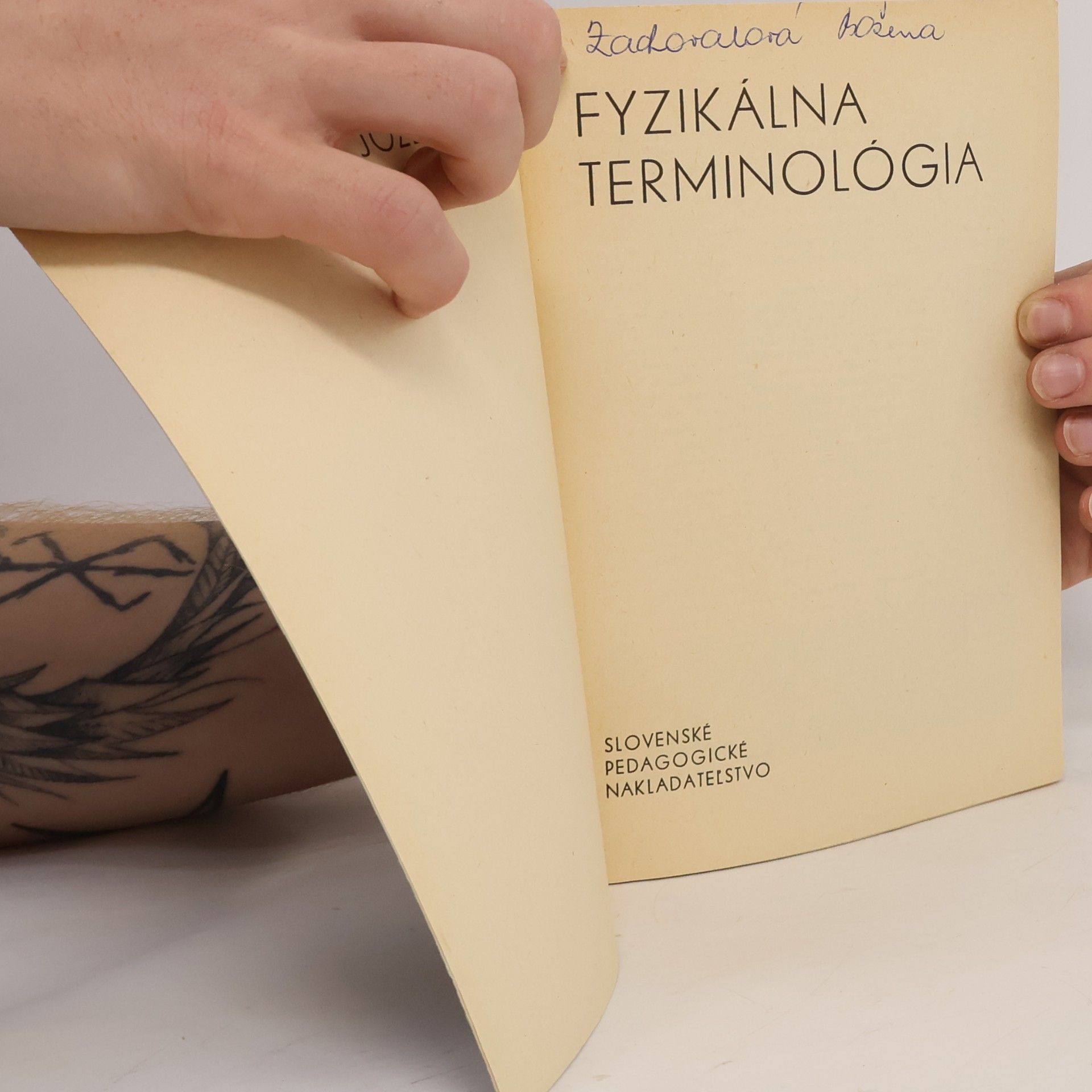 Jozef Garaj Fyzikálna terminológia