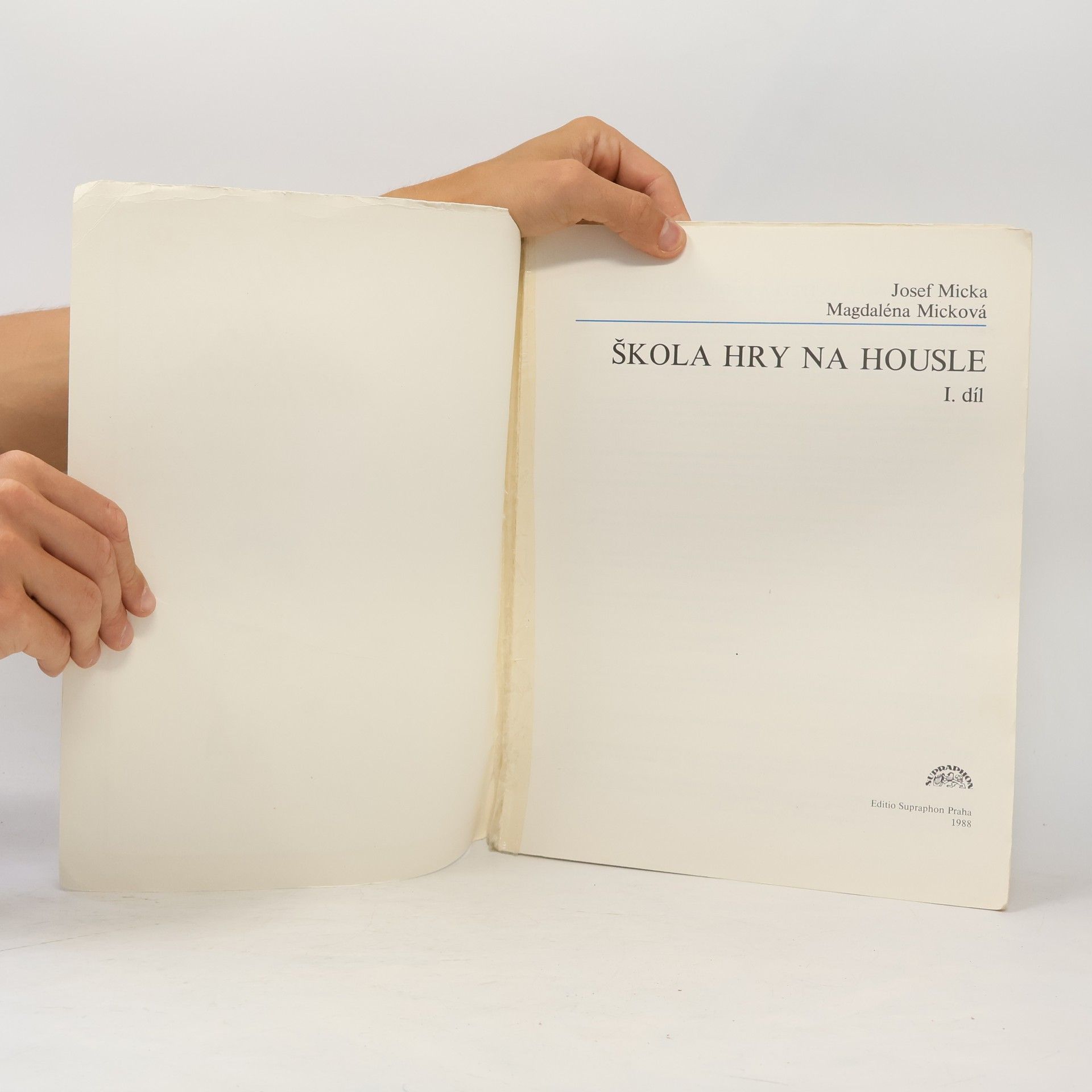 Magdaléna Micková Škola hry na housle 1-3