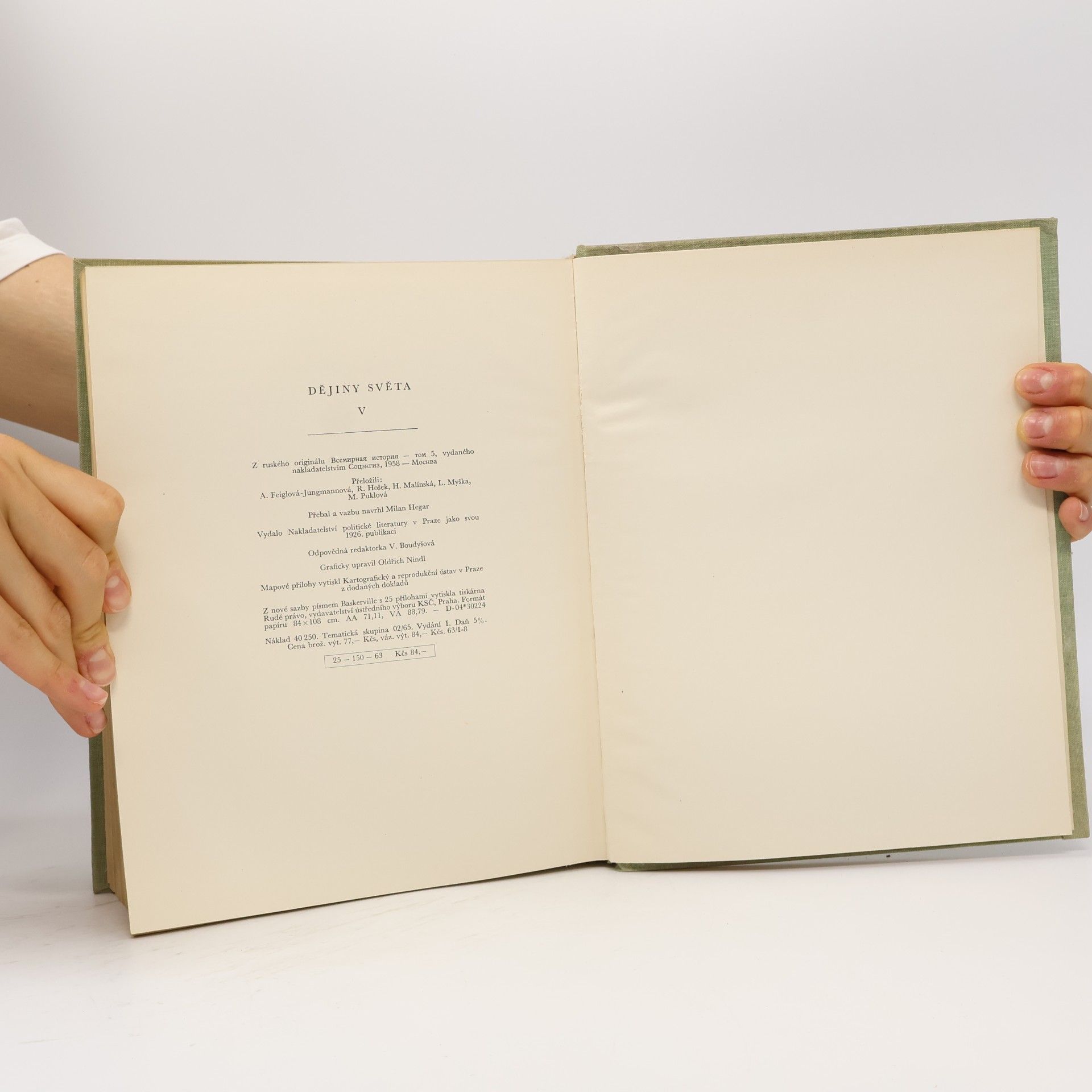 Various authors Dějiny světa V