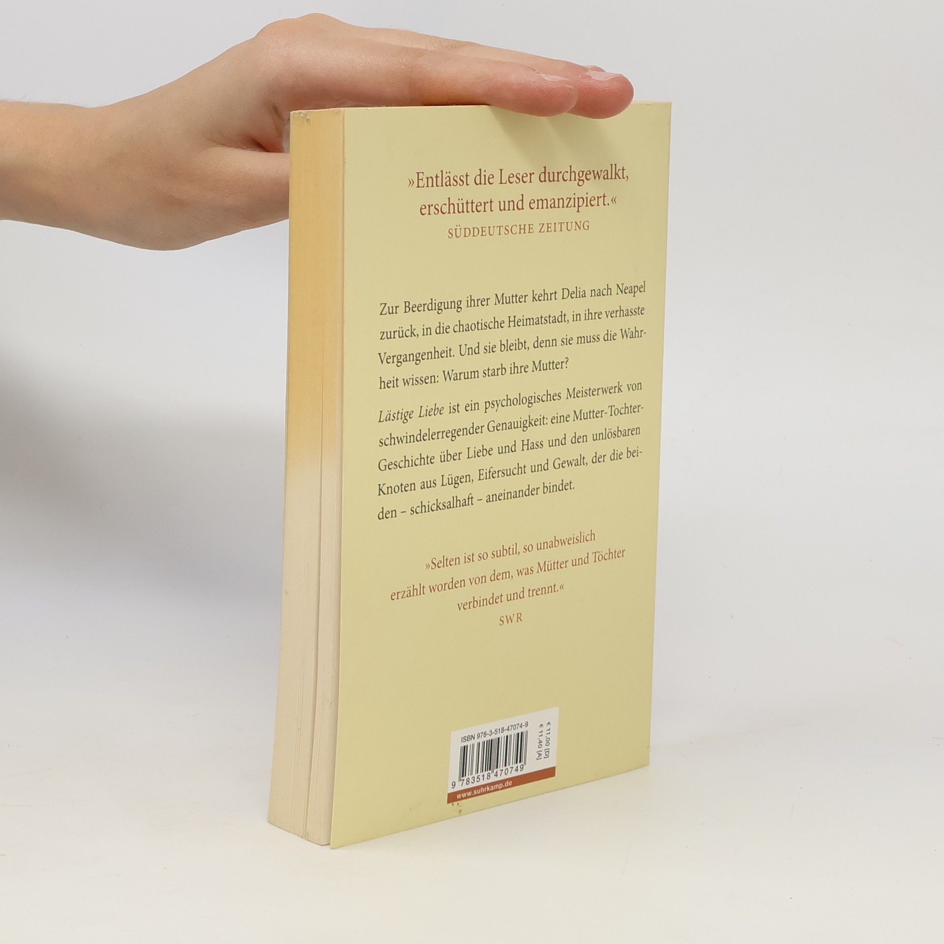 Elena Ferrante Lästige Liebe