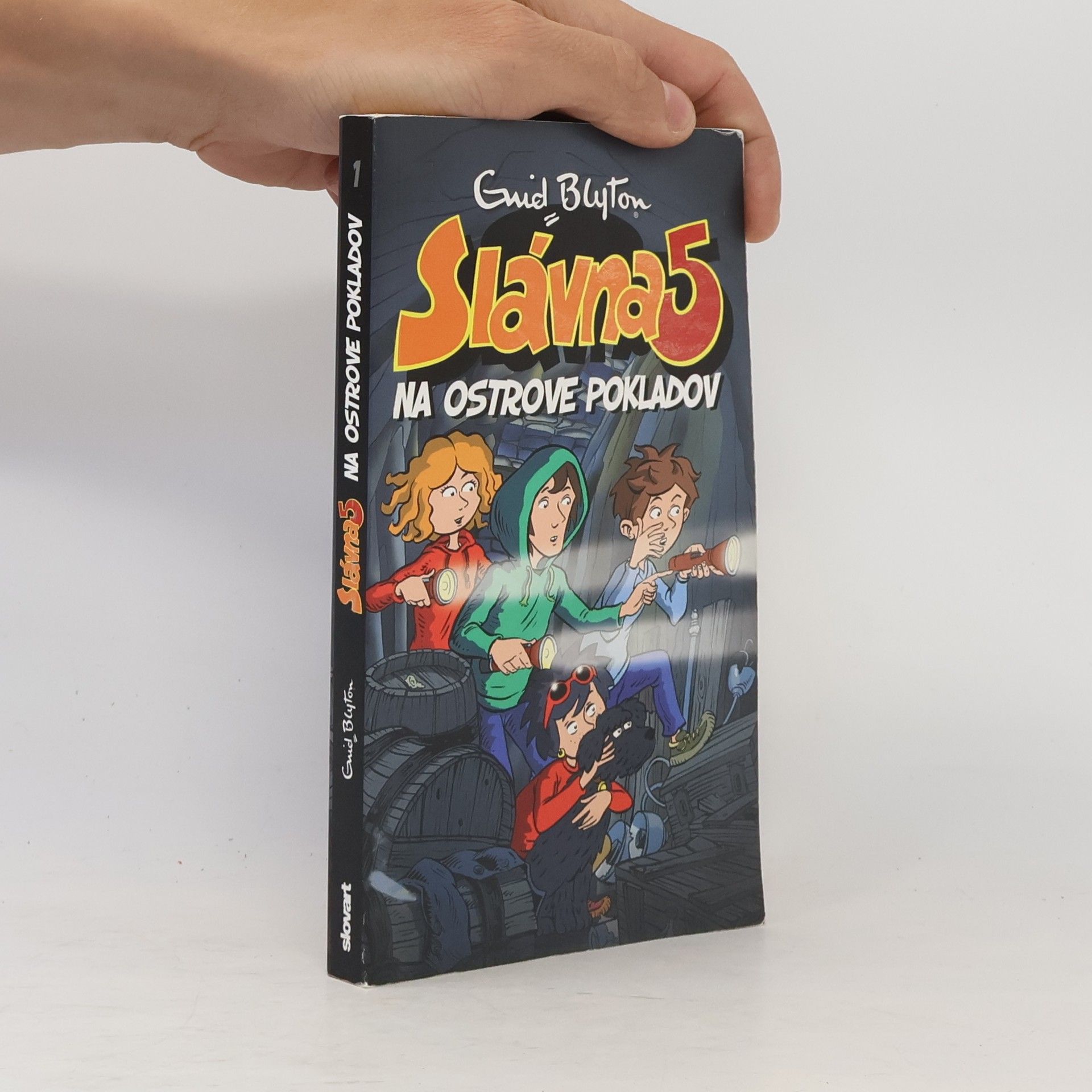 Enid Blyton Slávna 5 na ostrove pokladov
