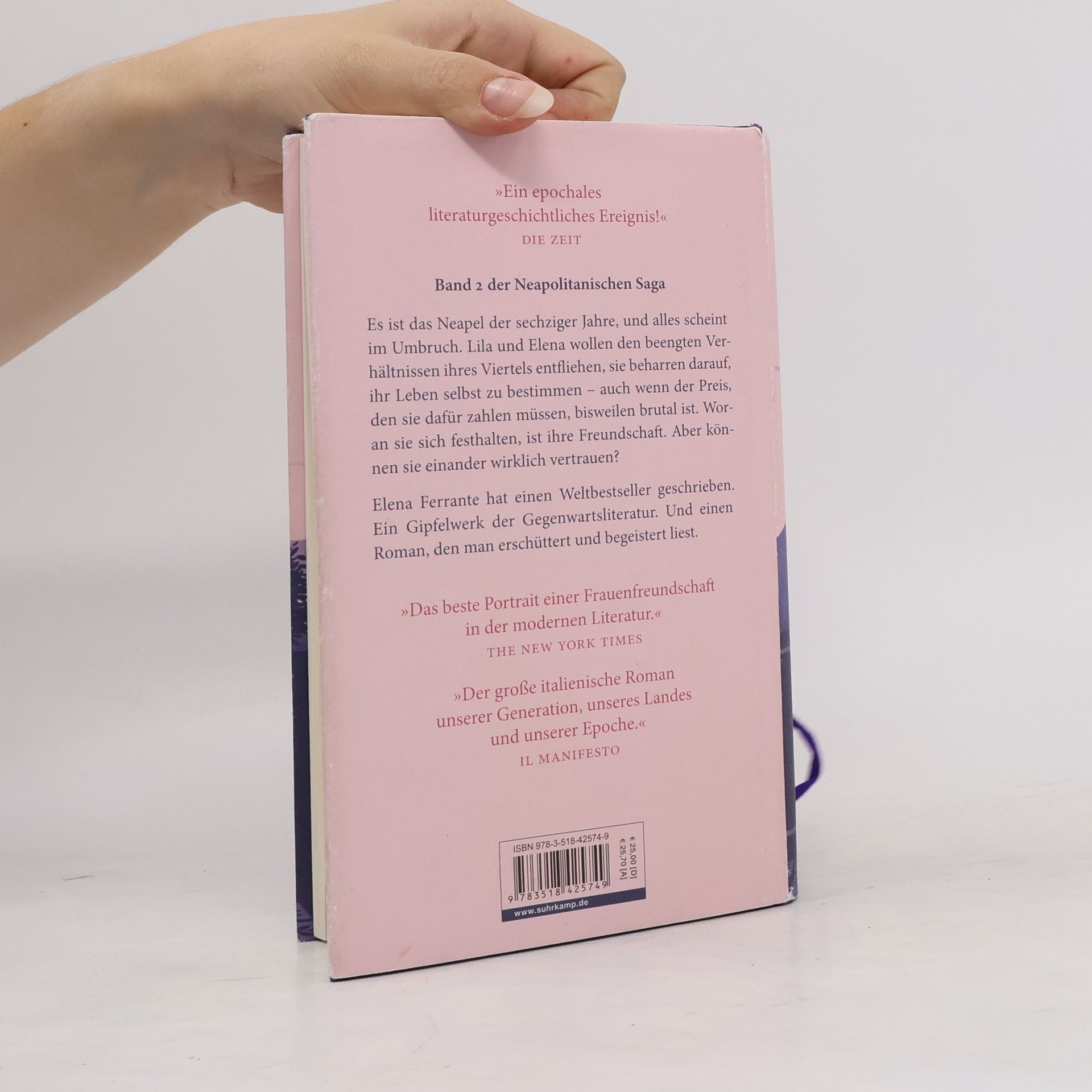 Elena Ferrante Die Geschichte eines neuen Namens: Jugendjahre