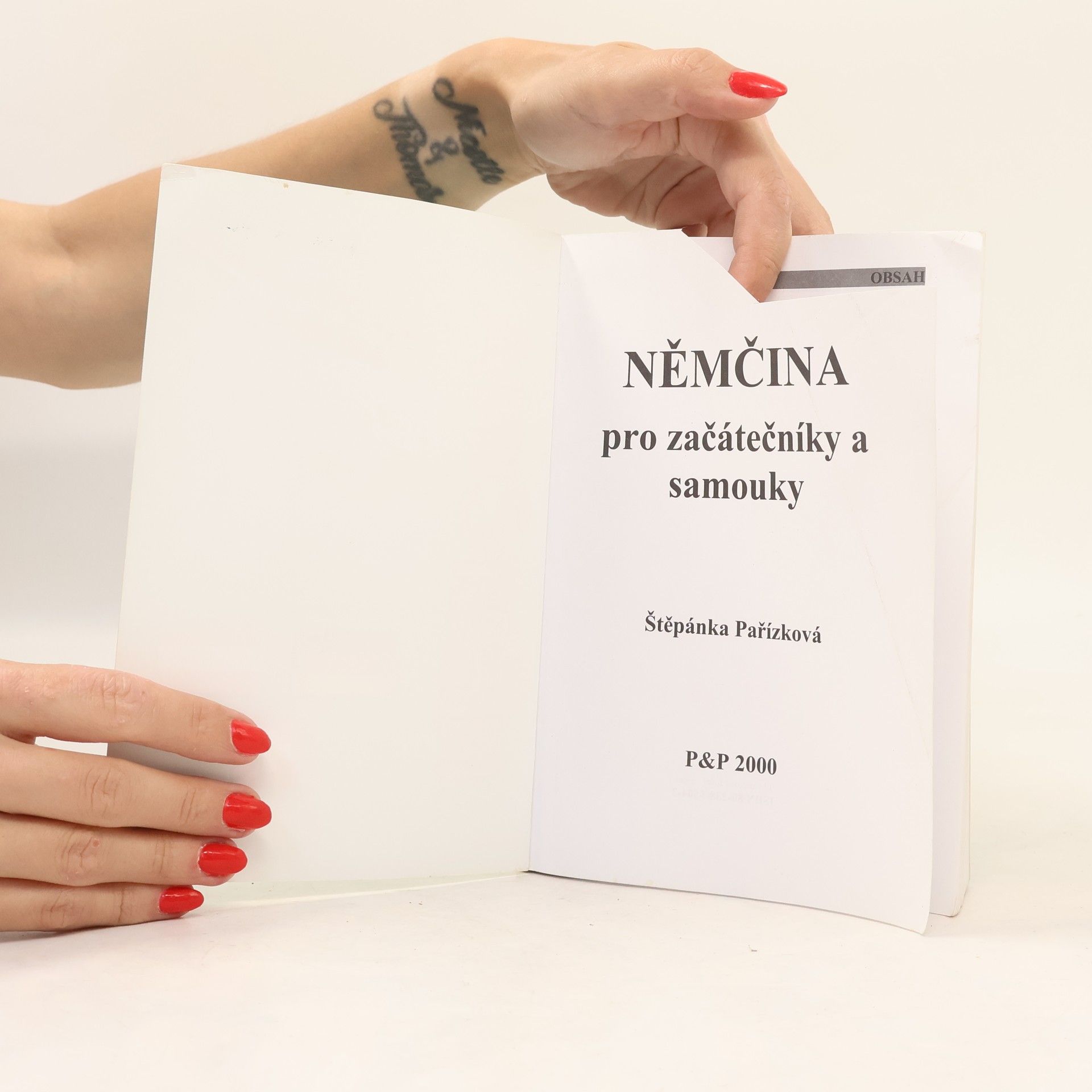 Štěpánka Pařízková Němčina pro začátečníky a samouky