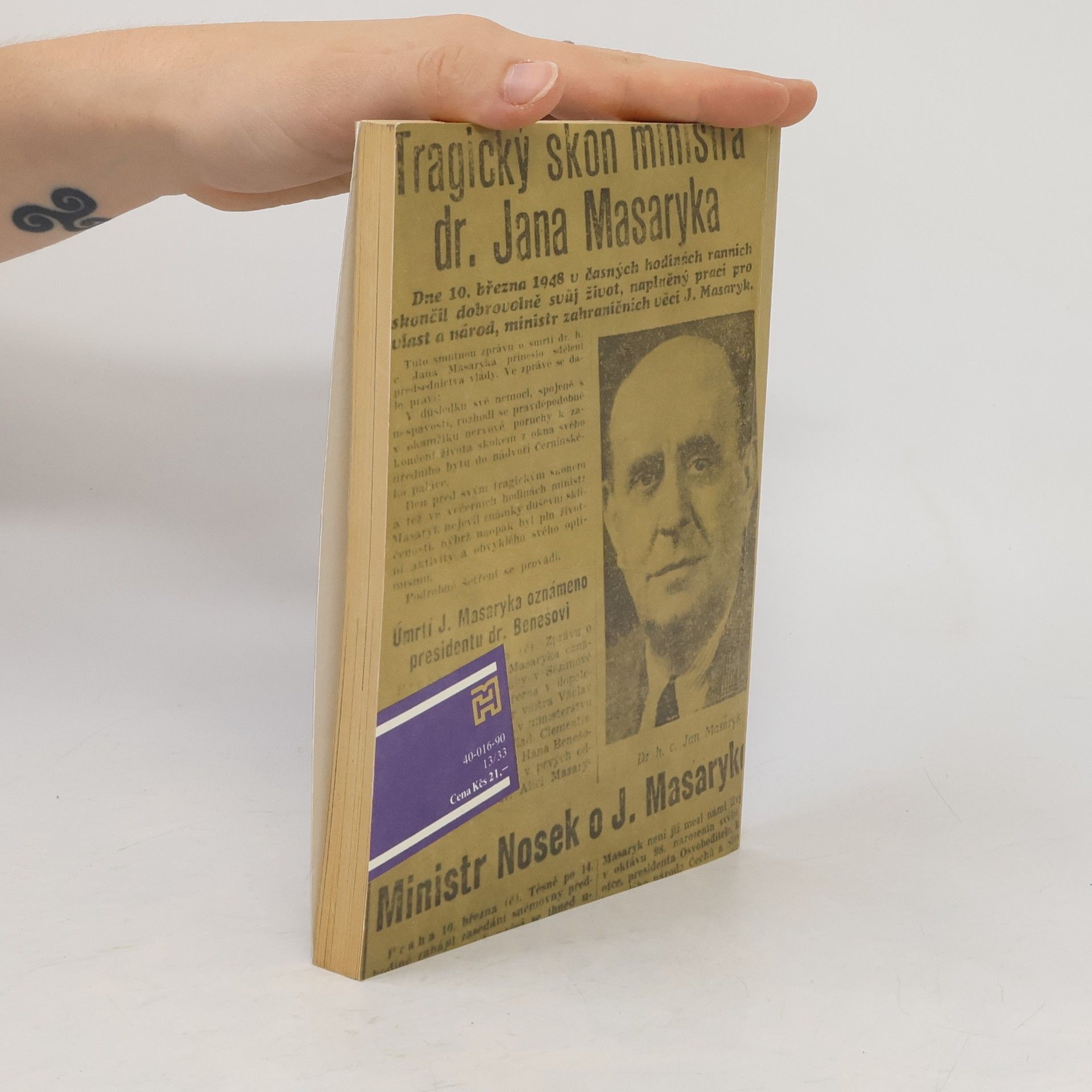 Petr Kettner Proč zemřel Jan Masaryk?