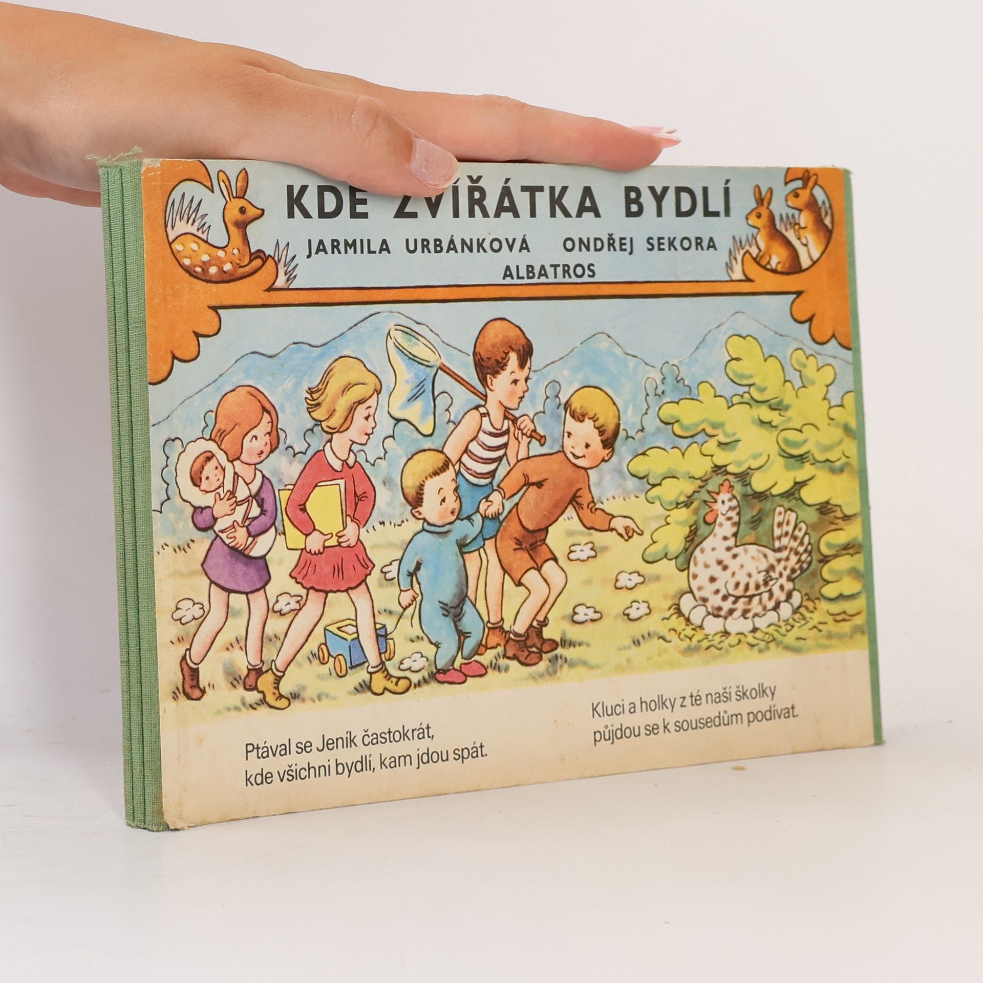 Jarmila Urbánková Kde zvířátka bydlí