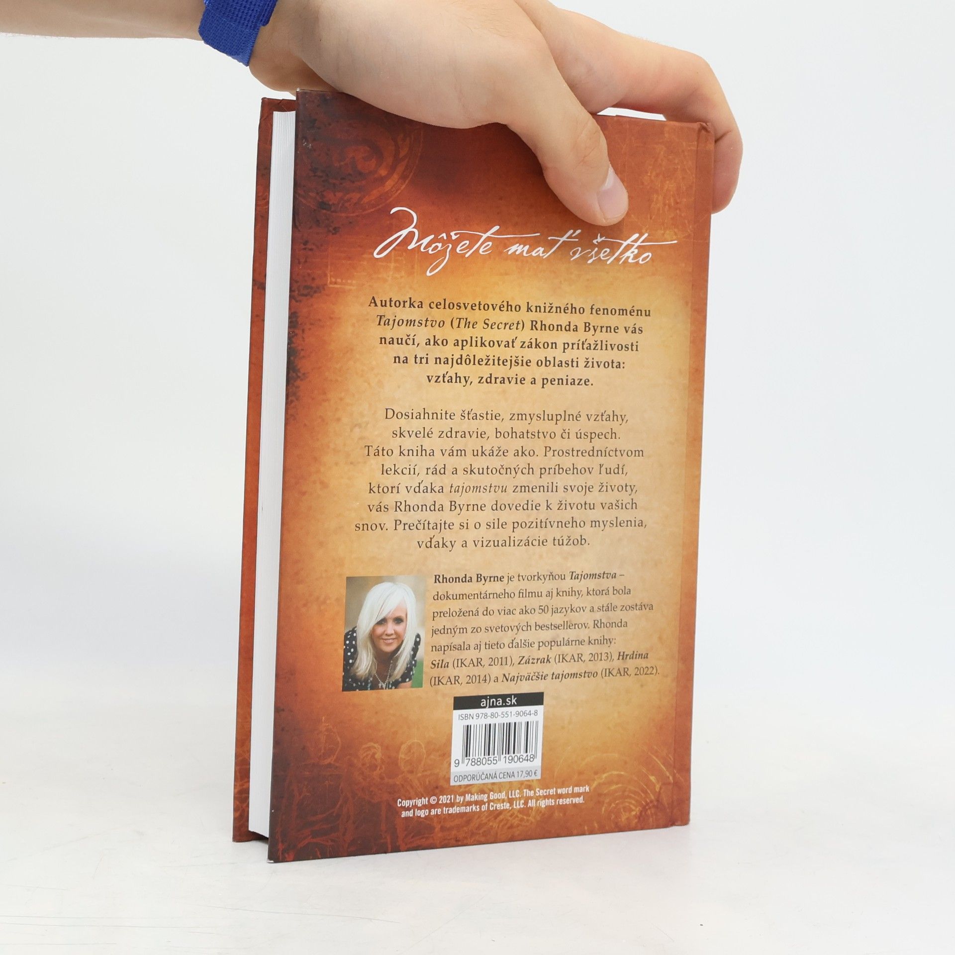 Rhonda Byrne Tajomstvo lásky, zdravia a peňazí