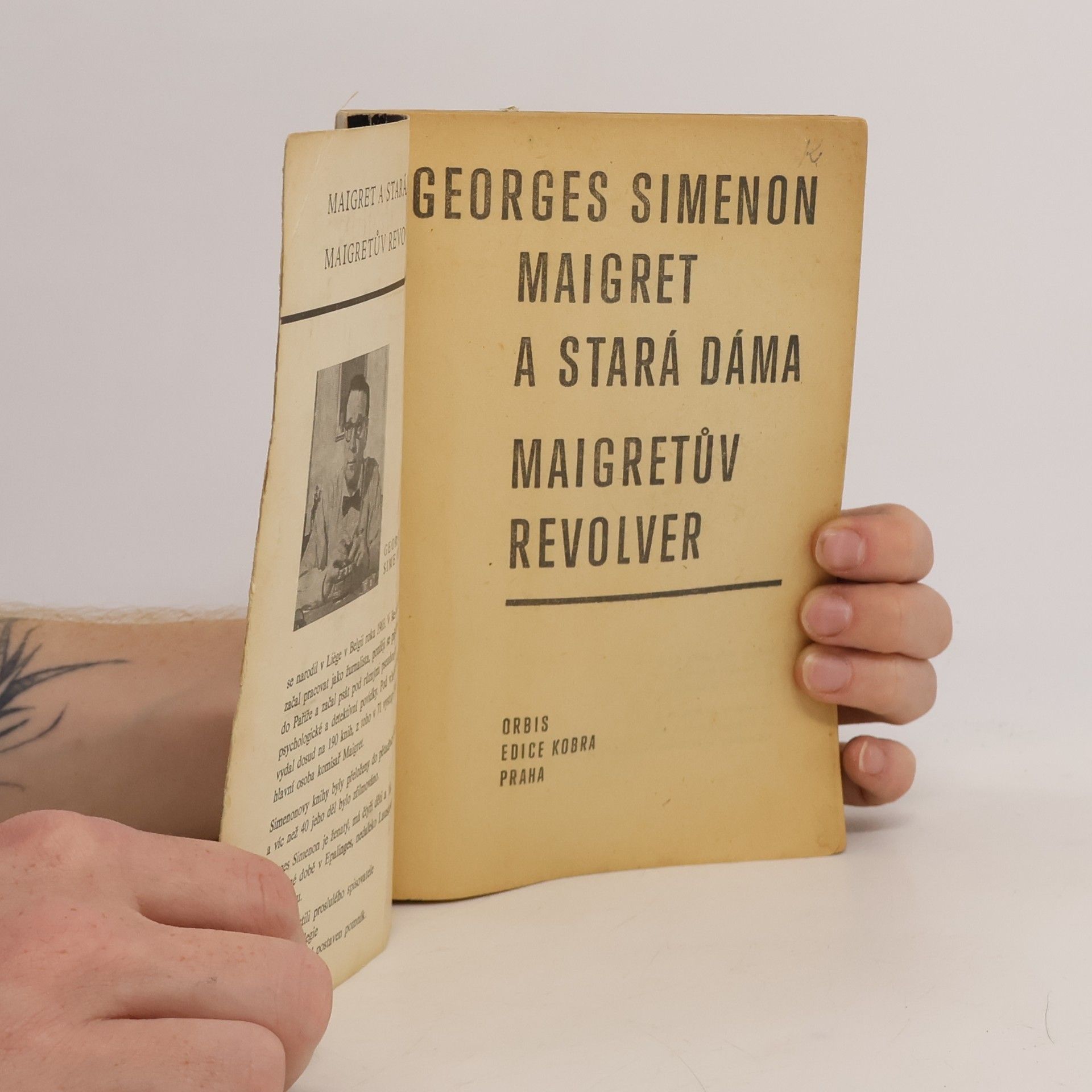 Georges Simenon Maigretův revolver a stará dáma