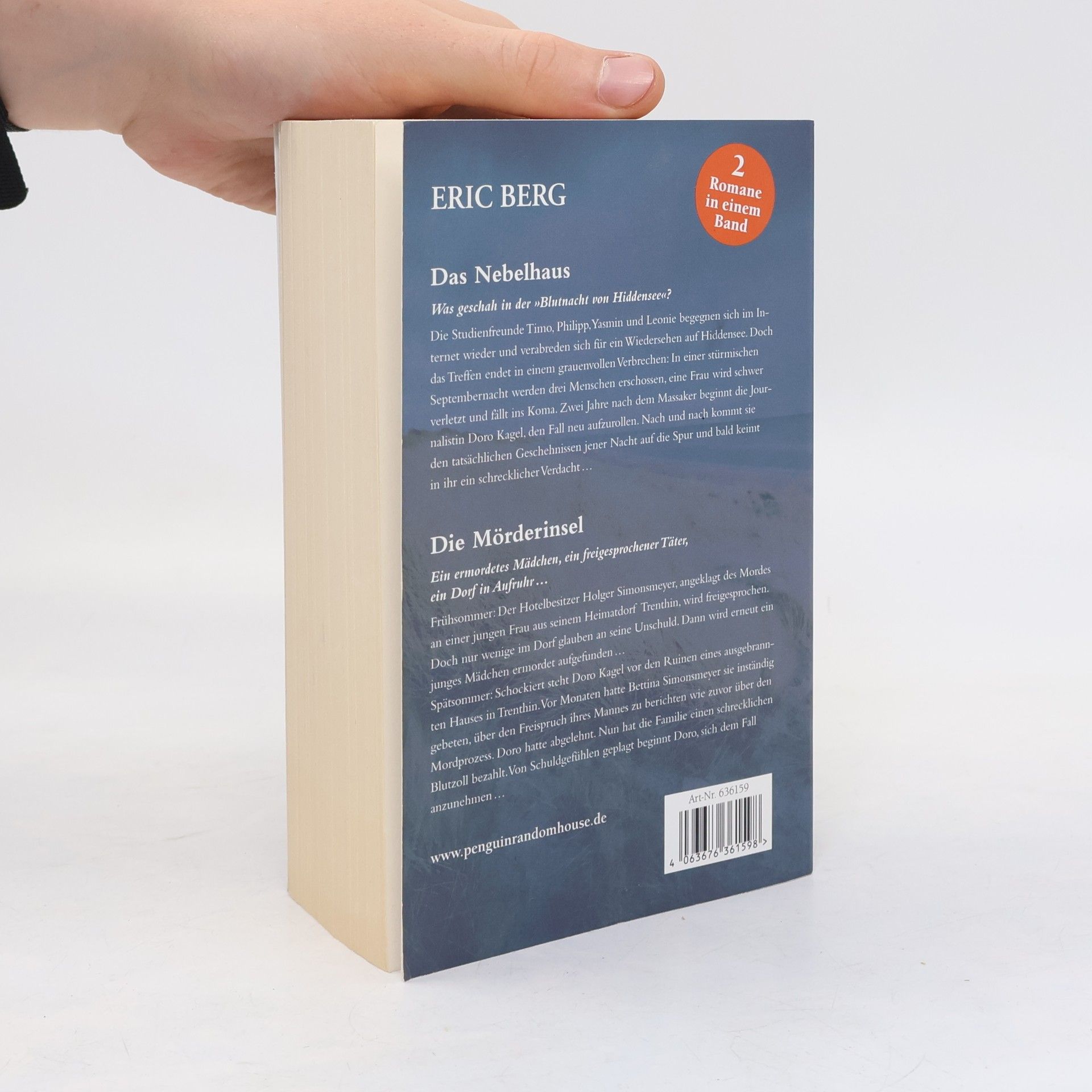 Eric Berg Das Nebelhaus. Die Mörderinsel