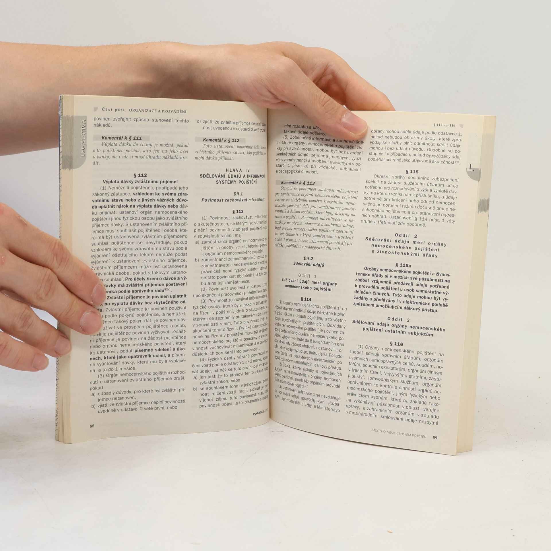 Autorenkollektiv Poradce 5: nemocenské pojištění - zákon s komentářem. Účetní závěrka podnikatelů za rok 2008