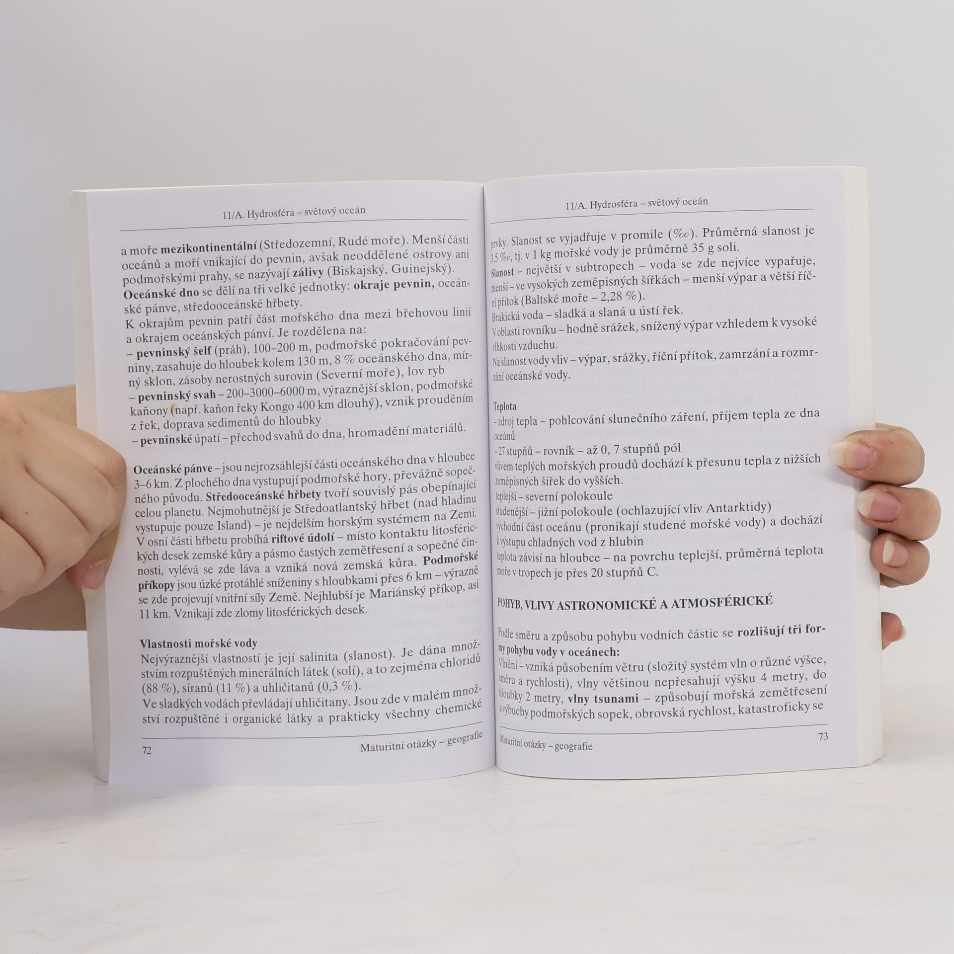 Jitka Mudrychová Maturitní otázky - geografie : 25 podrobně zpracovaných témat
