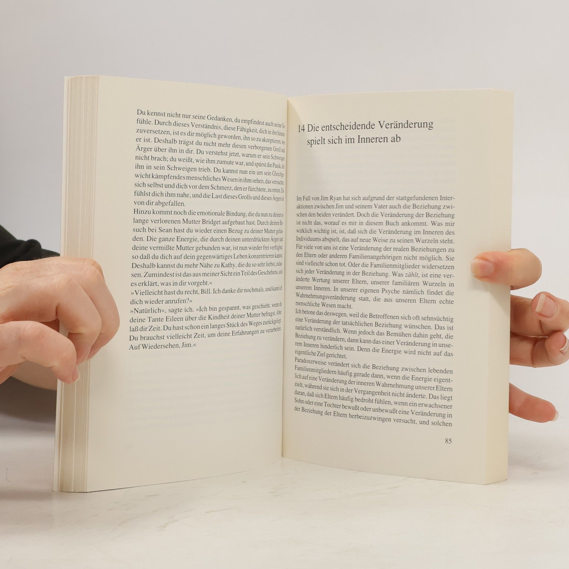 William F. Nerin Versöhnung mit den Eltern