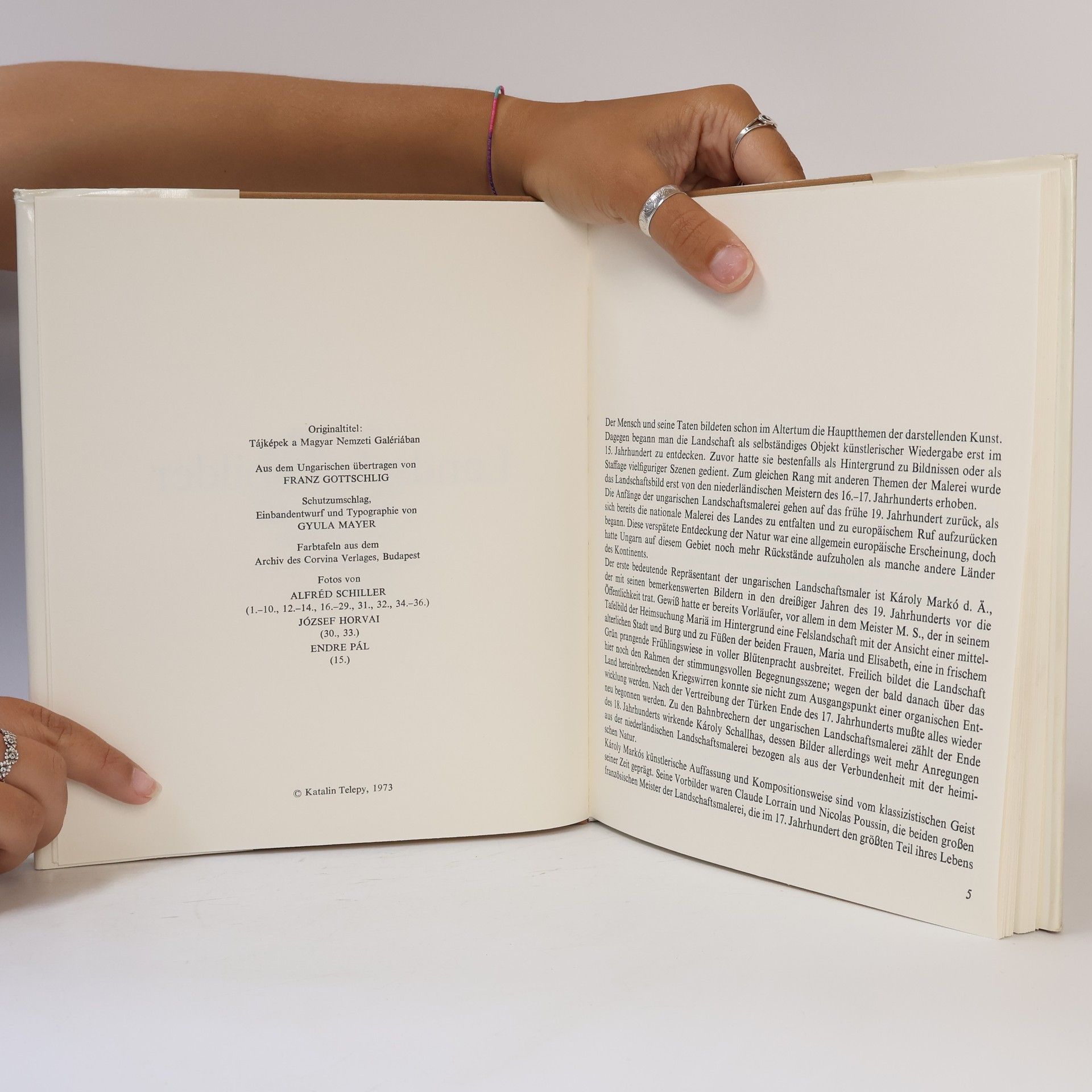 Katalin Telepy Landschaftsbilder in der Ungarischen Nationalgalerie
