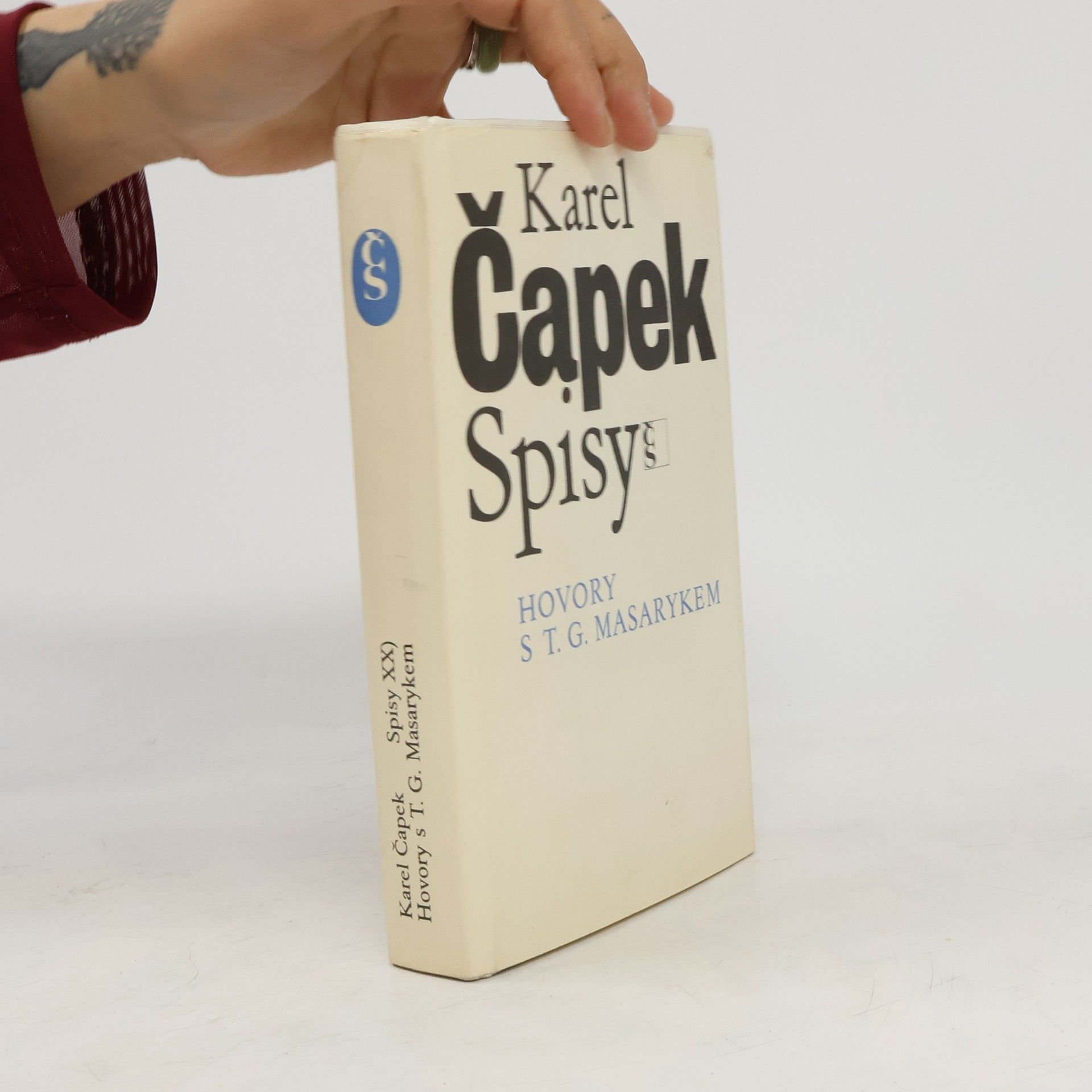 Karel Čapek Hovory s T. G. Masarykem