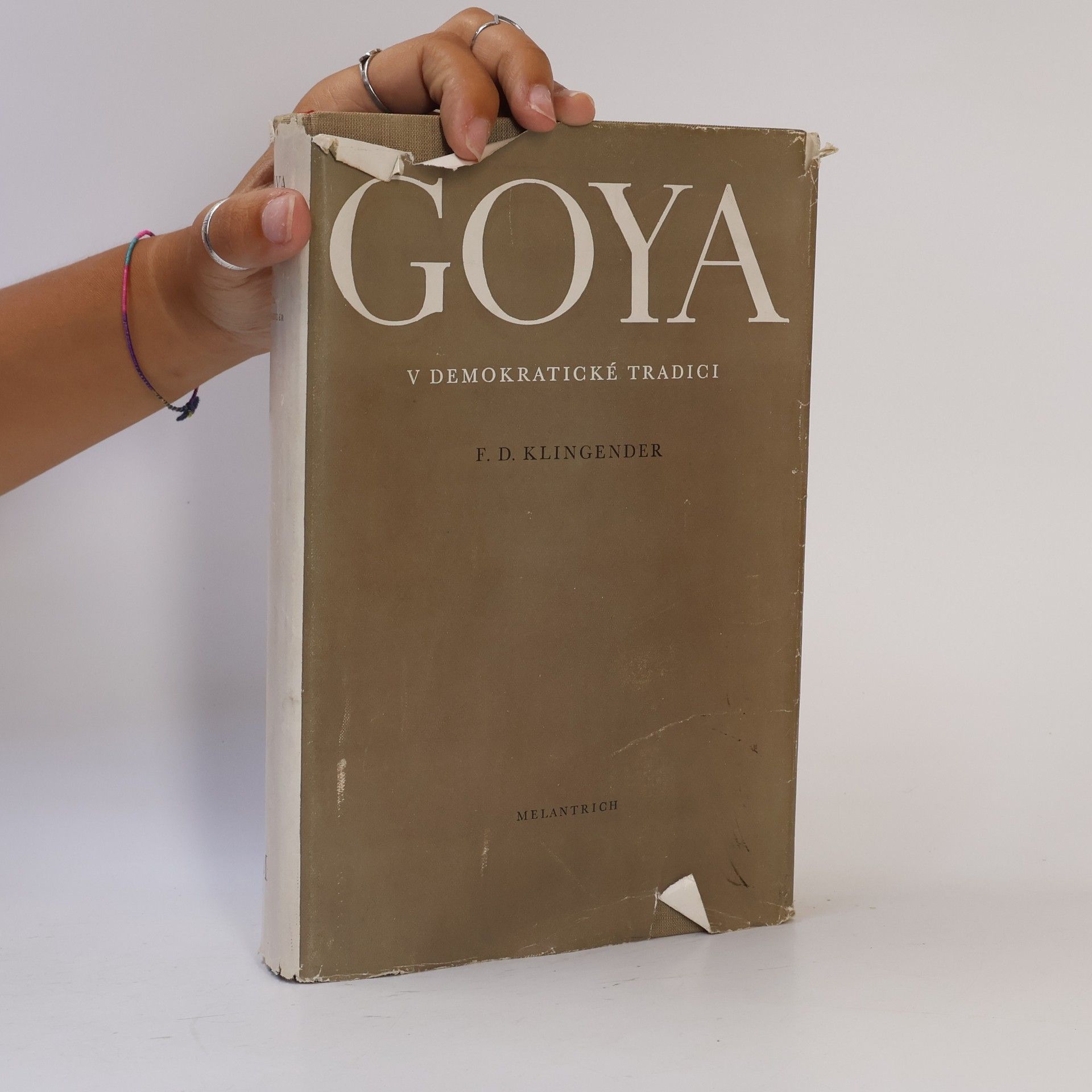 Francis Donald Klingender Goya v demokratické tradici