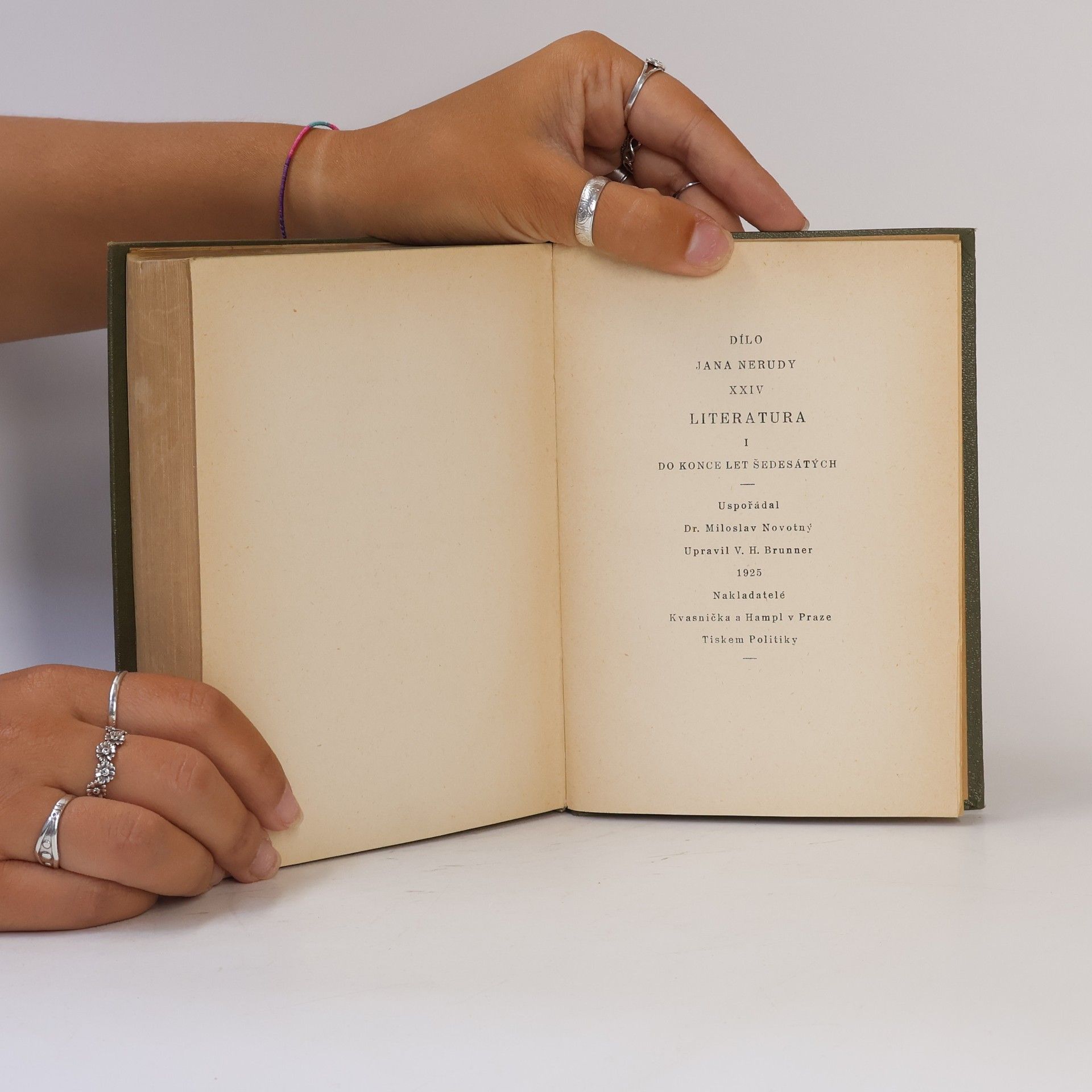 Jan Neruda Dílo Jana Nerudy. Literatura I.