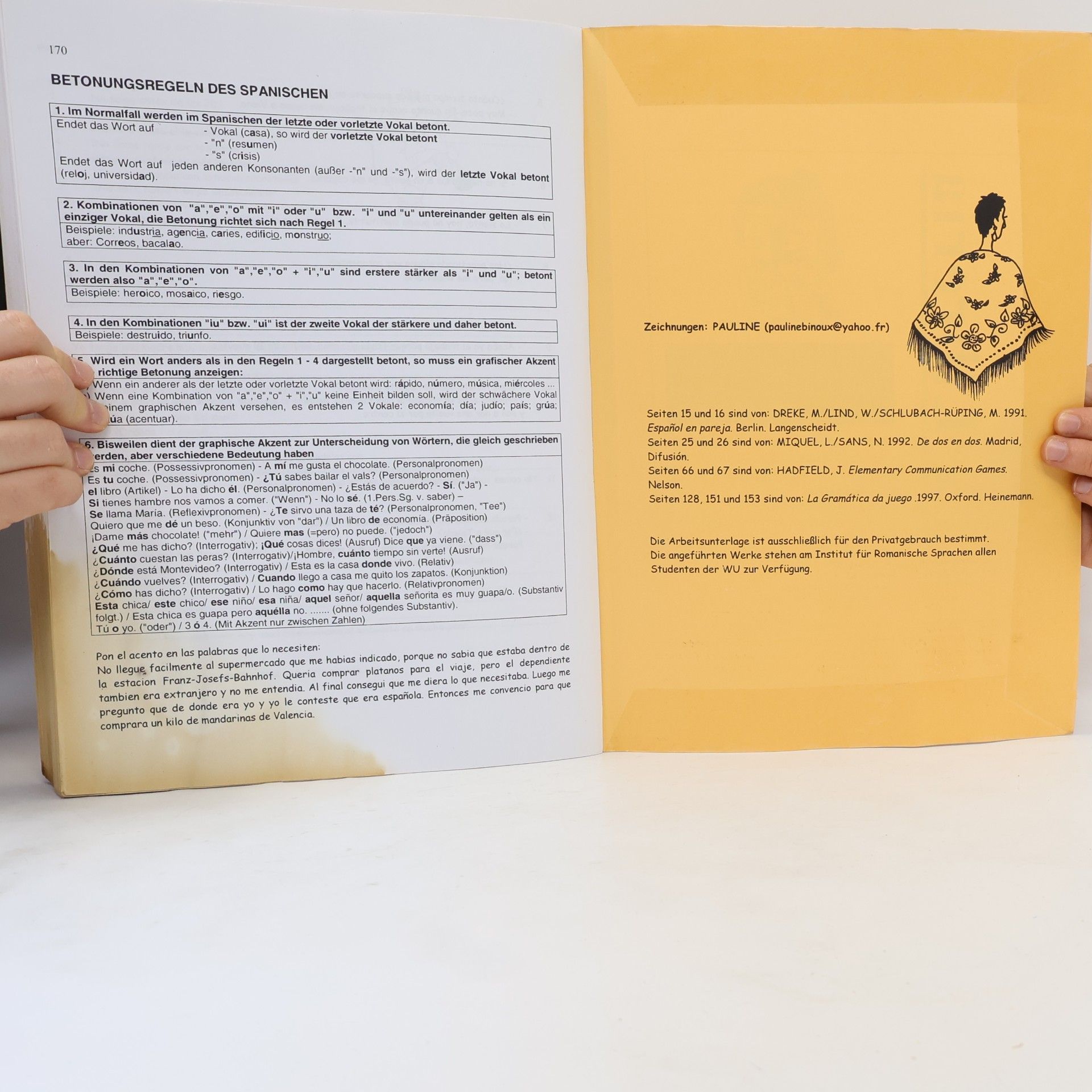 Autorenkollektiv Arbeitsunterlage zum Spanisch - Intensivkurs