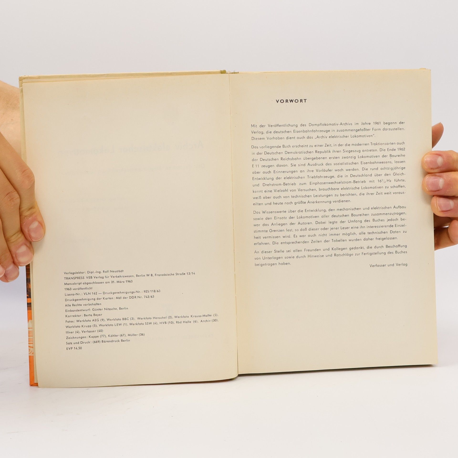 Dieter Bäzold Archiv elektrischer Lokomotiven