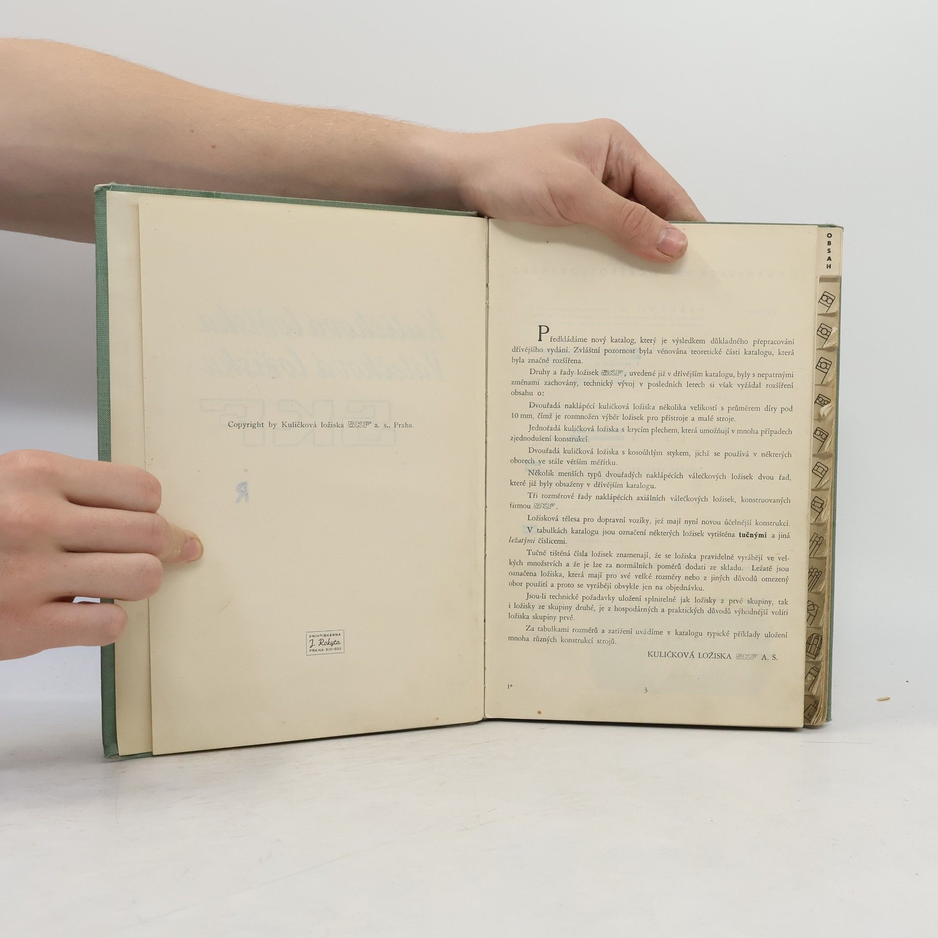 Collectif d'auteurs Kuličková ložiska. Válečková ložiska SKF. Katalog 556 + Dodatek k hlavnímu katalogu SKF