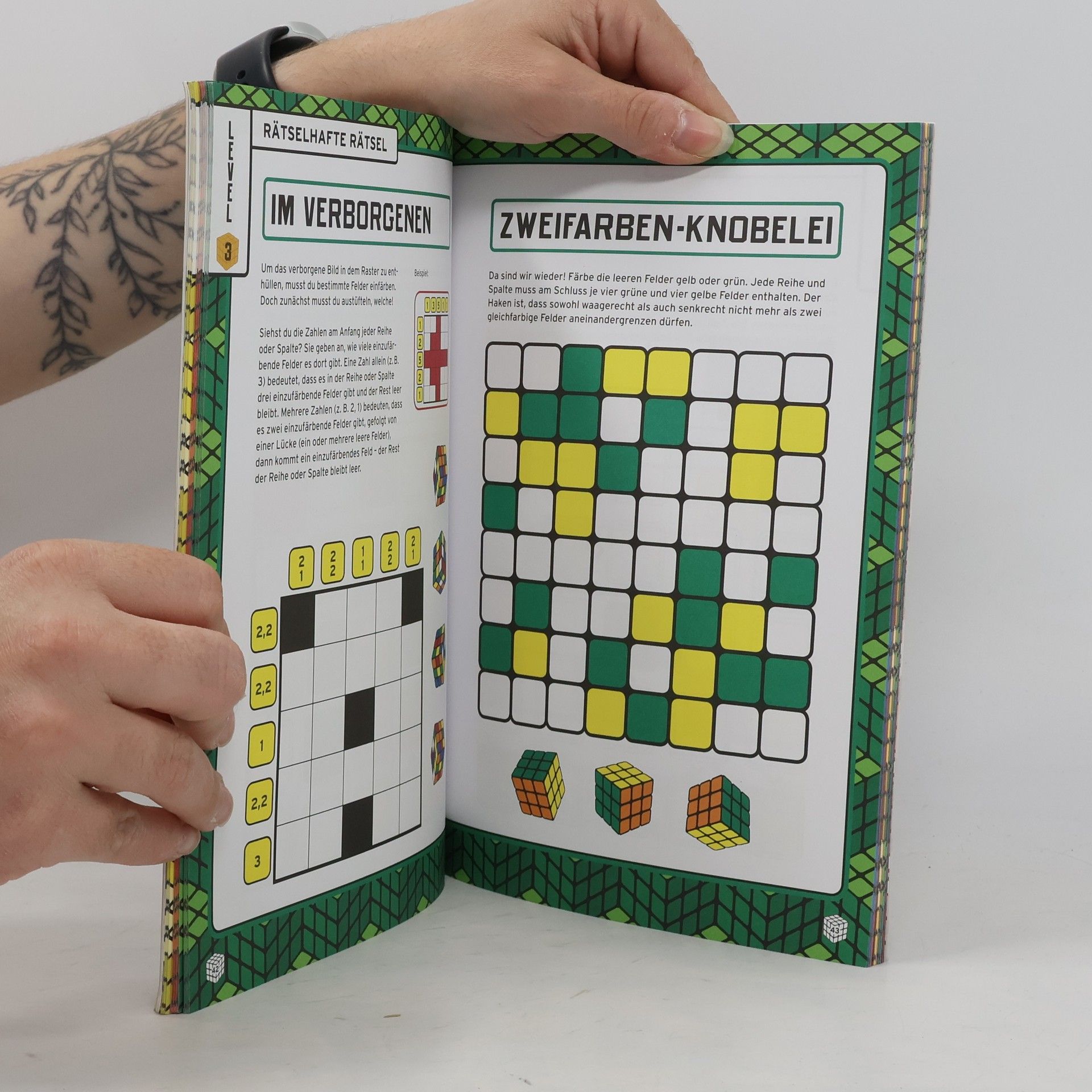 Josef Shanel Die offiziellen Rubik’s Zauberwürfel Knobeleien