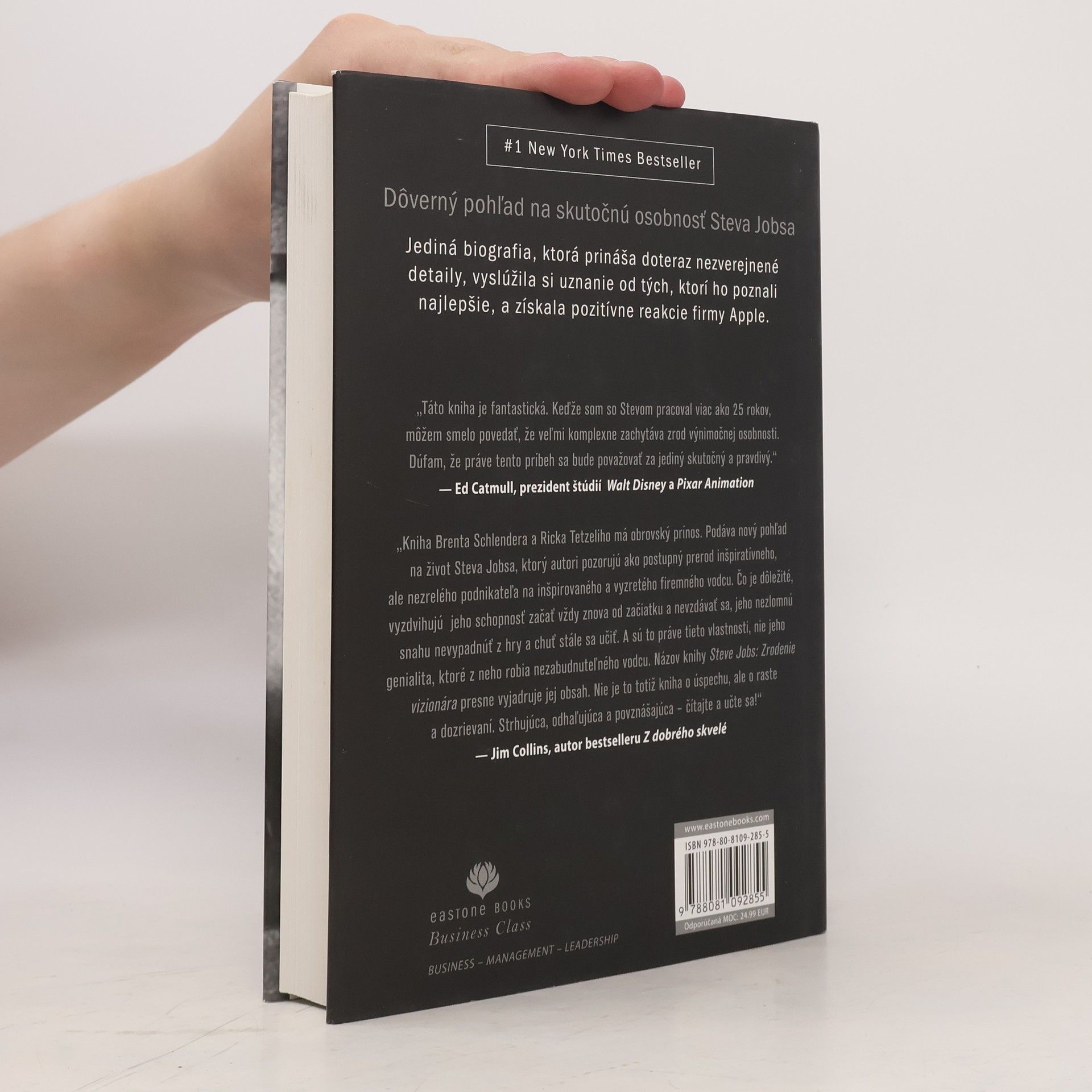 Brent Schlender Steve Jobs: Zrodenie vizionára