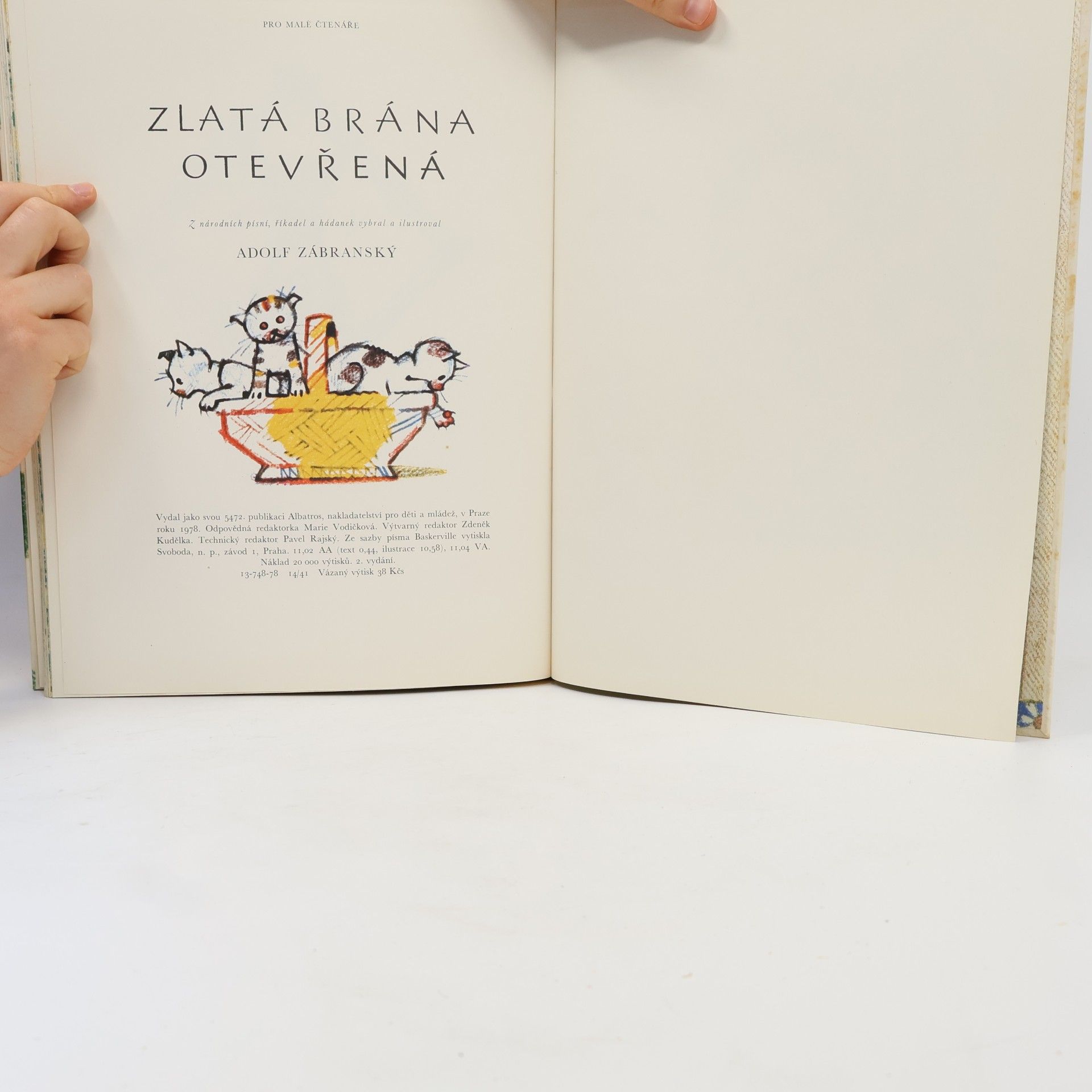 Adolf Zábranský Zlatá brána otevřená