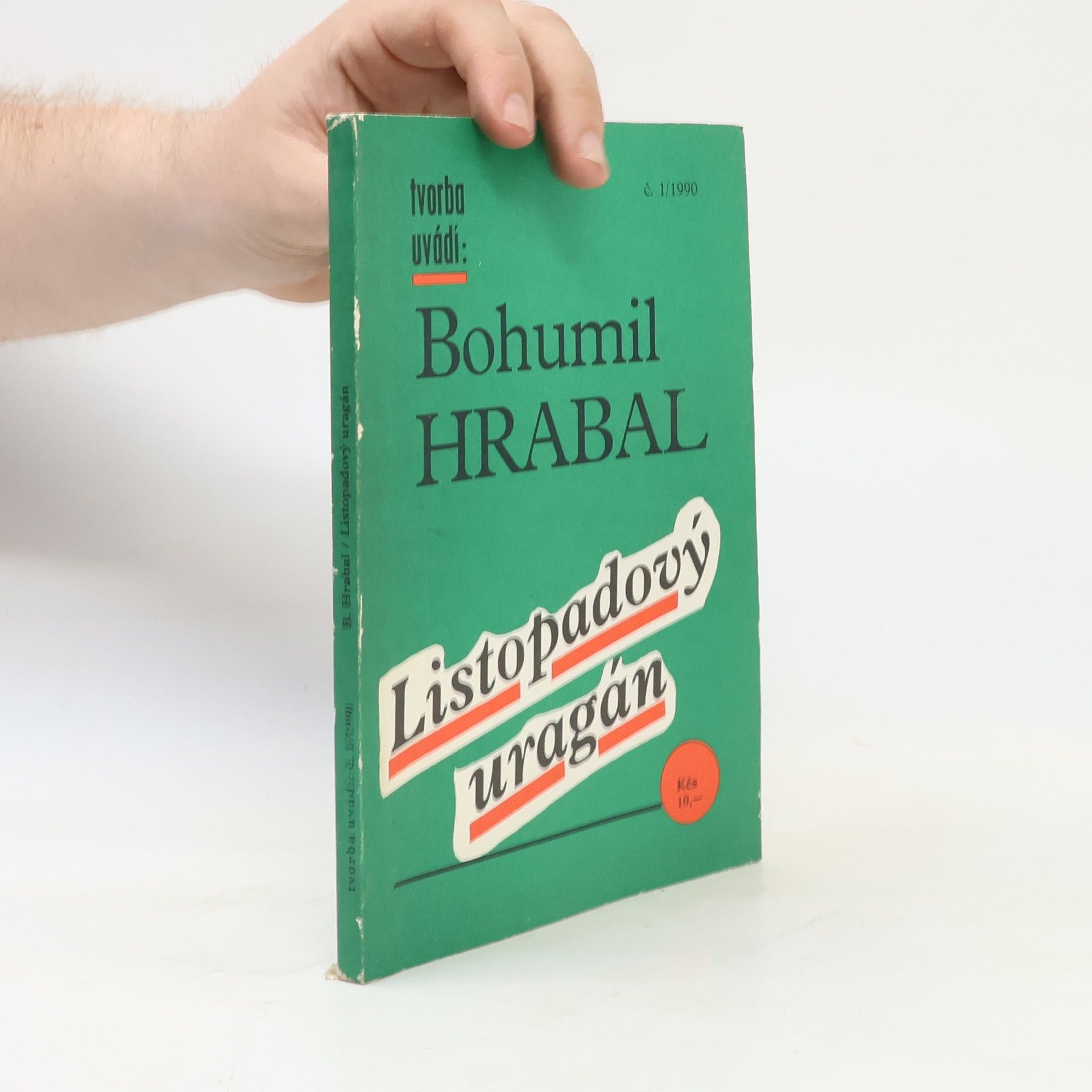 Bohumil Hrabal Listopadový uragán