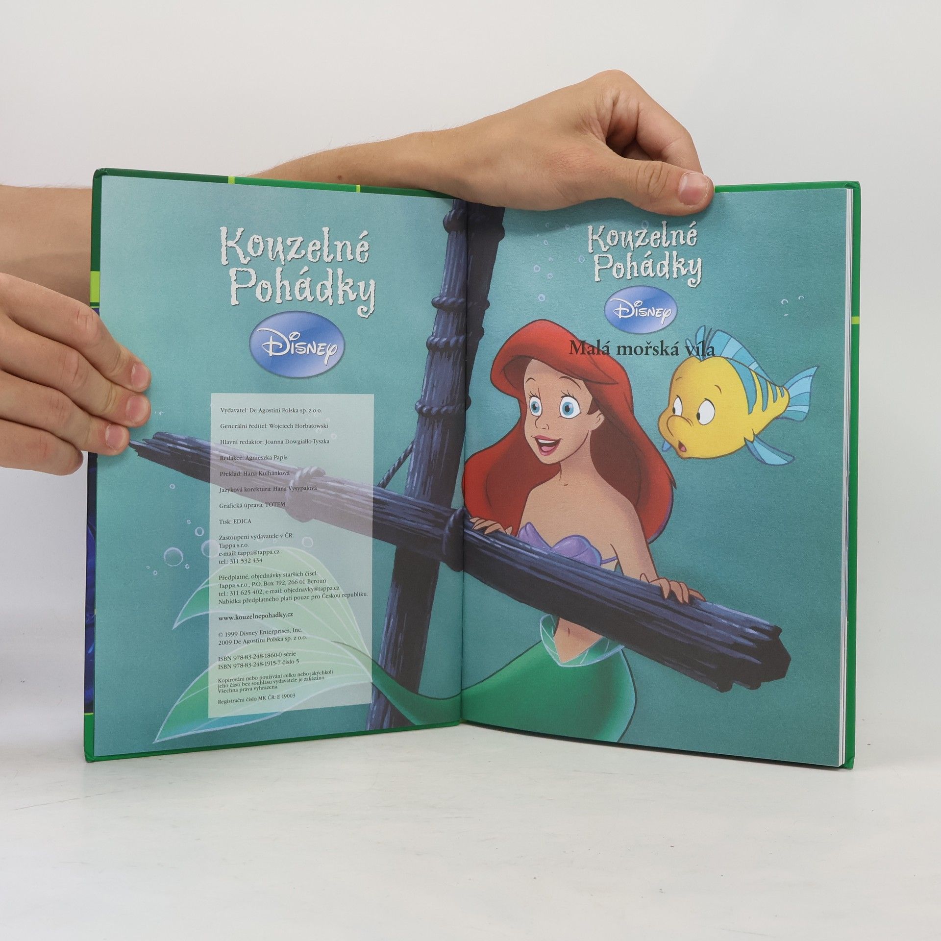 Autorenkollektiv Kouzelné Pohádky Disney 5. Malá mořská víla