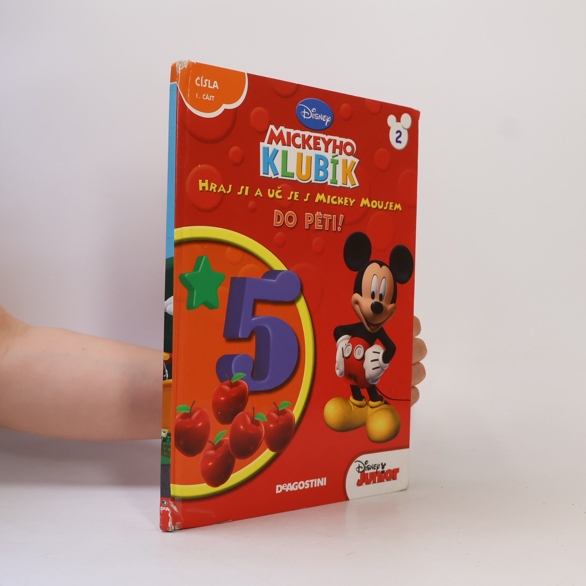 Collectif d'auteurs Hraj si a uč se s Mickey Mousem 2. Do pěti!