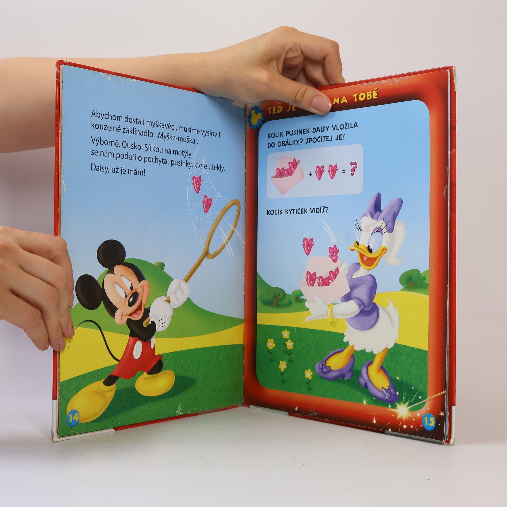 Collectif d'auteurs Hraj si a uč se s Mickey Mousem 2. Do pěti!